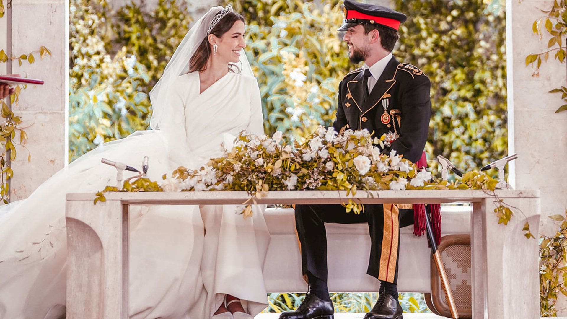 De Rajwa Alseif a la princesa Dina: así han evolucionado los vestidos de novia de las ‘royals’ de Jordania