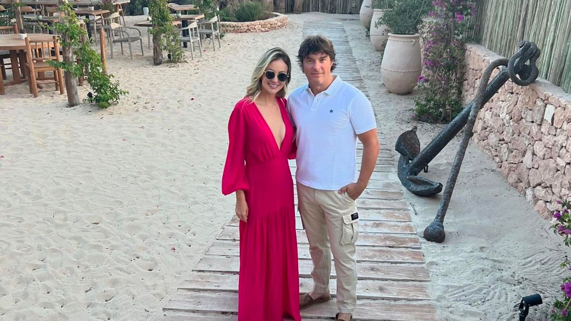 La 'mini luna de miel' de Jordi Cruz y Rebecca Lima en Formentera doce días después de su boda