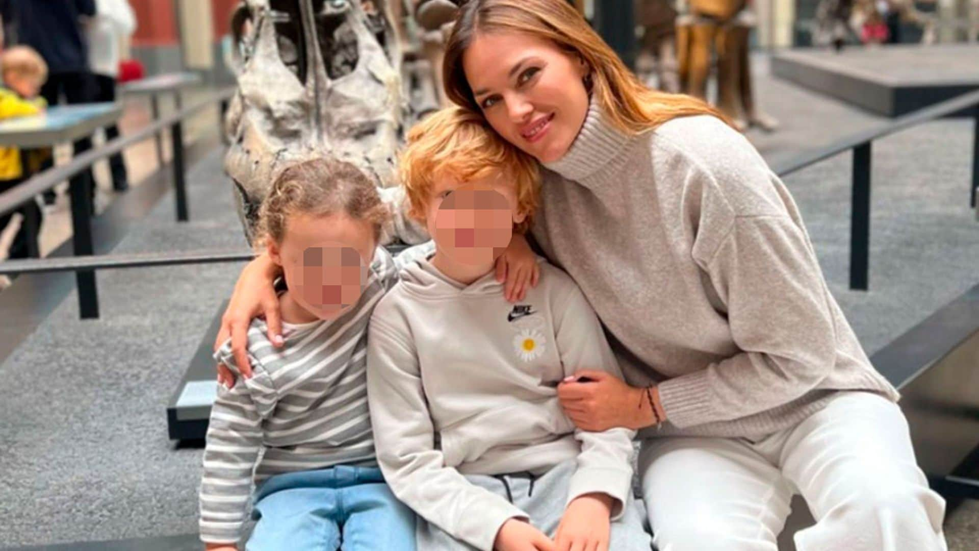 Helen Lindes y sus dos hijos viajan a Berlín para arropar a Rudy Fernández en la final del Eurobasket