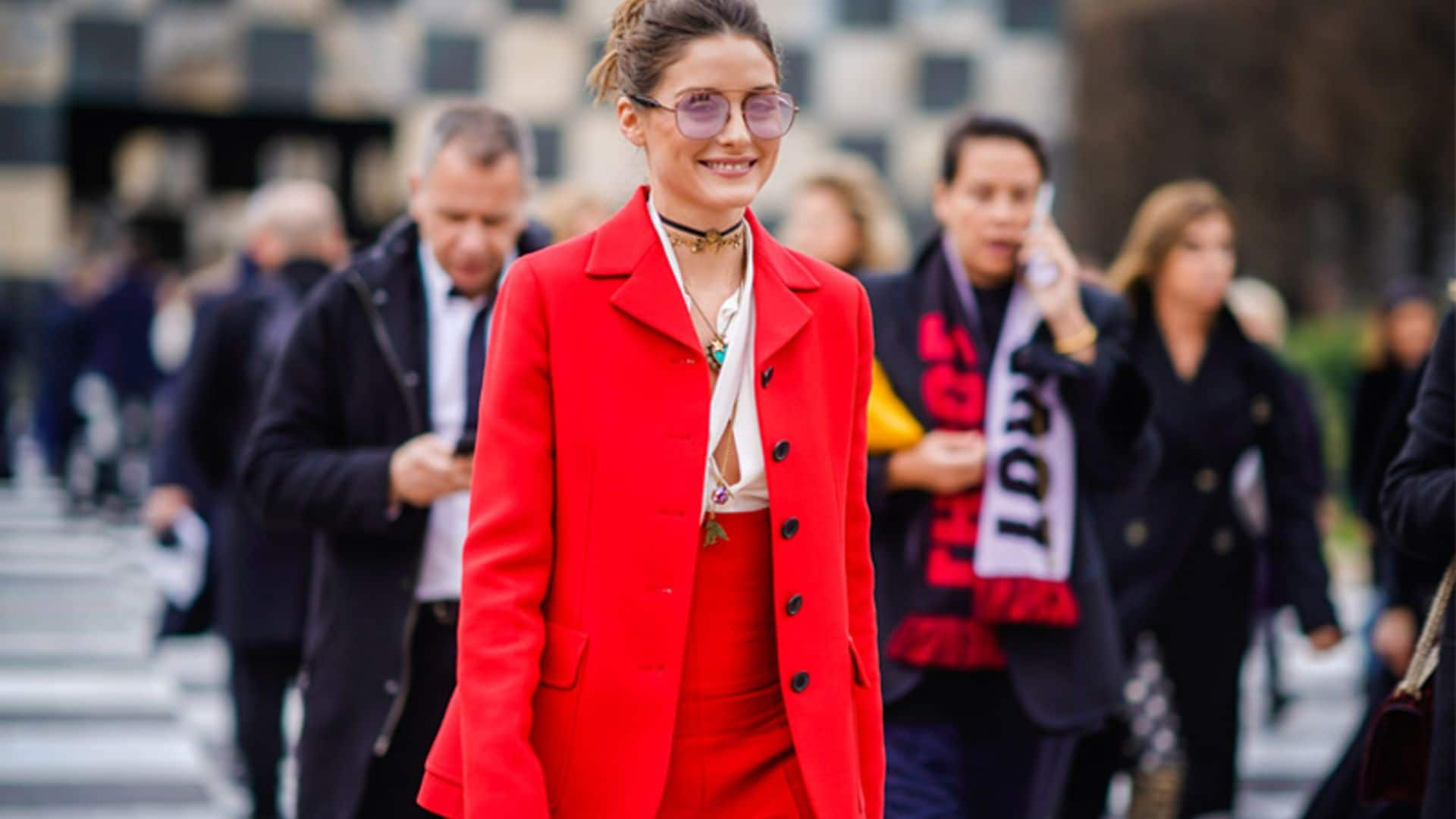 La versión más asequible del traje de Olivia Palermo está en las rebajas de Mango