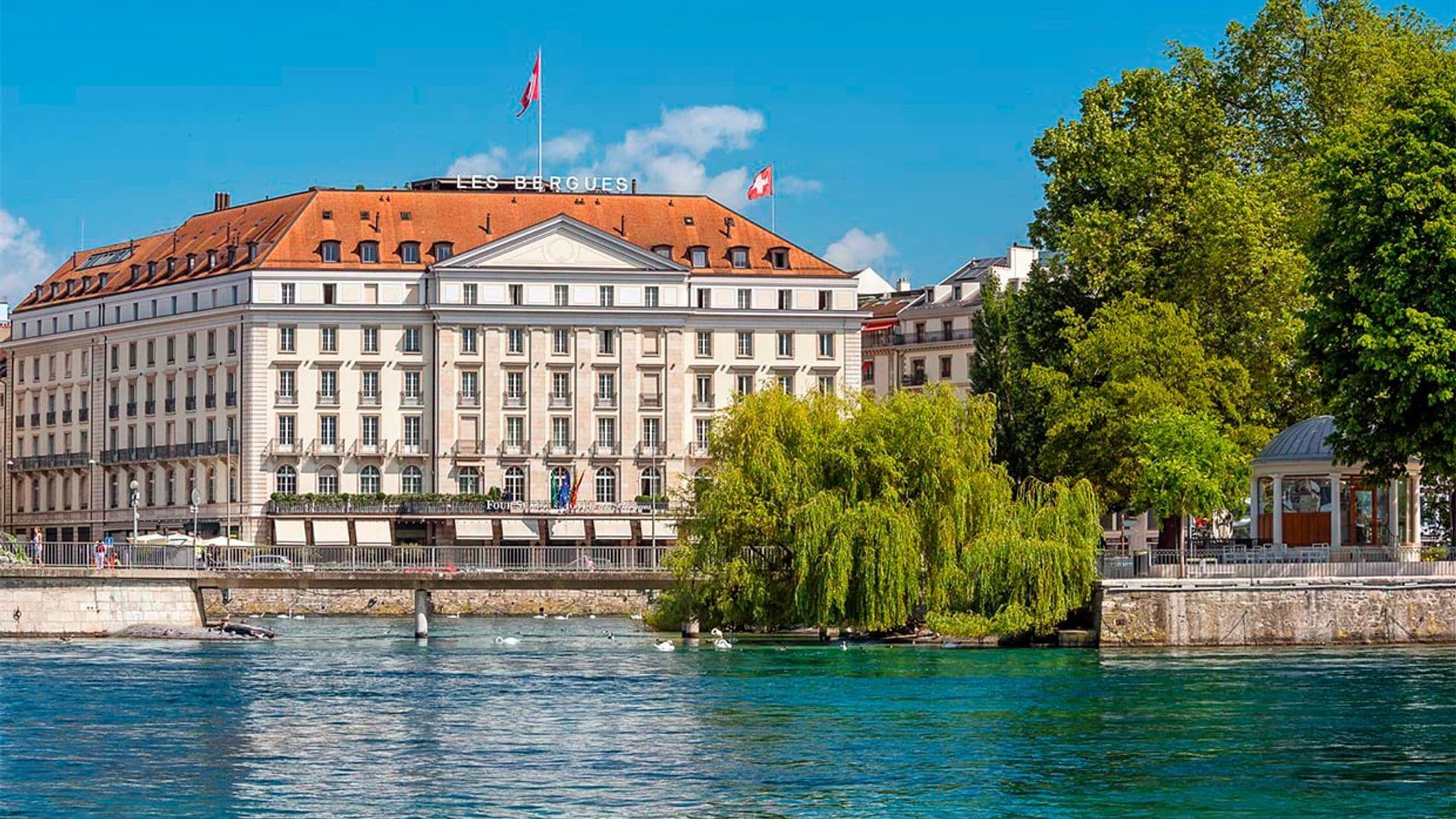 Así es el histórico Hotel des Bergues de Ginebra donde se han reunido los Urdangarin y los Borbón