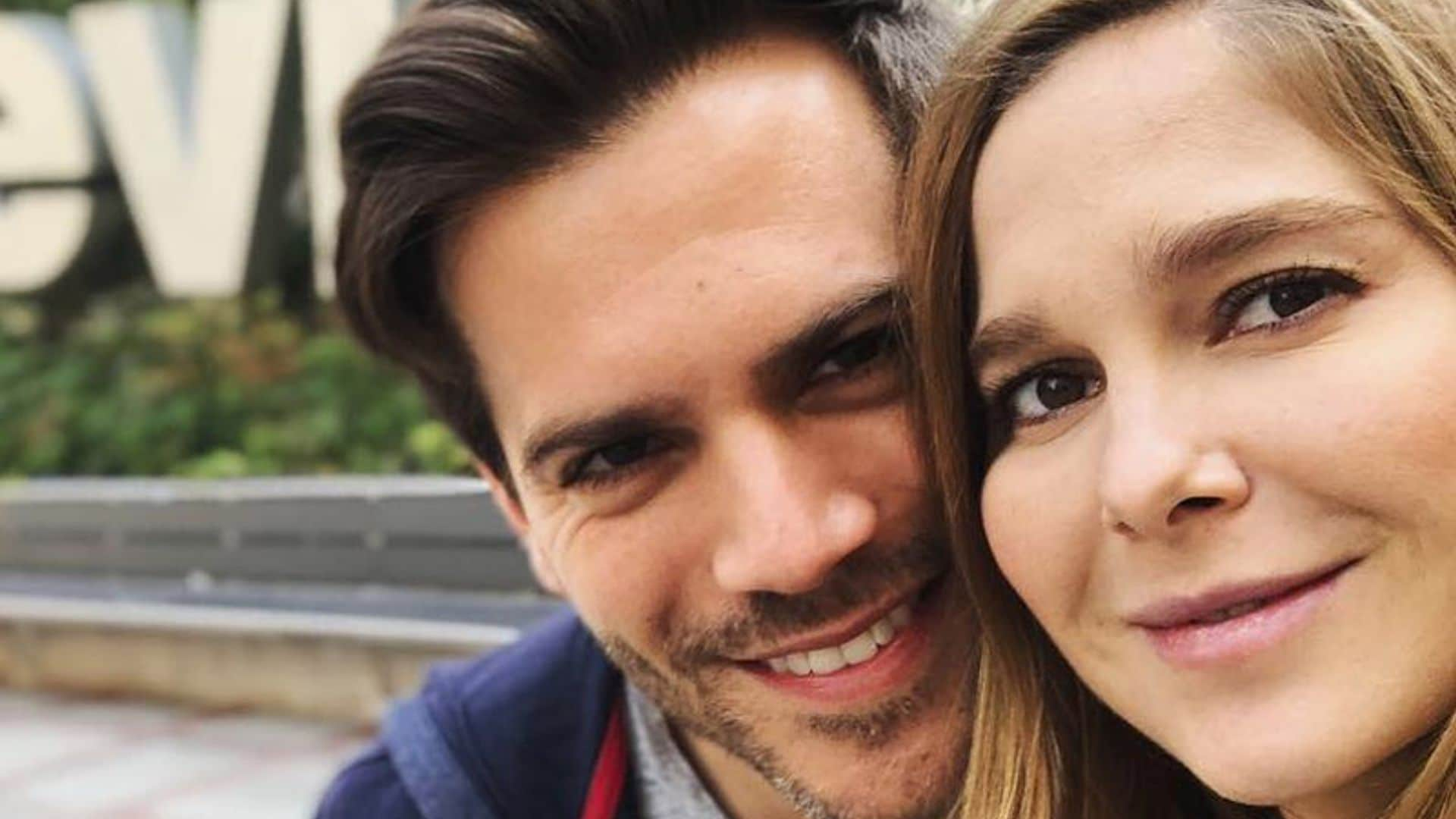 Natalia Sánchez y Marc Clotet han sido padres de su primera hija