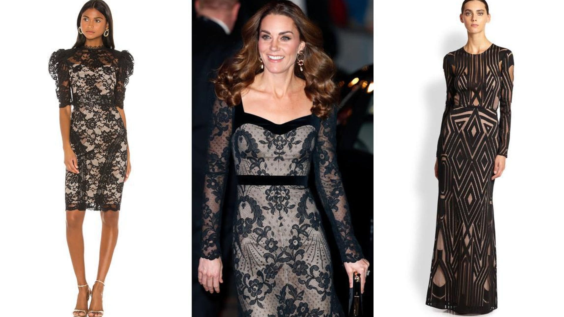 8 vestidos de encaje al estilo de Kate Middleton