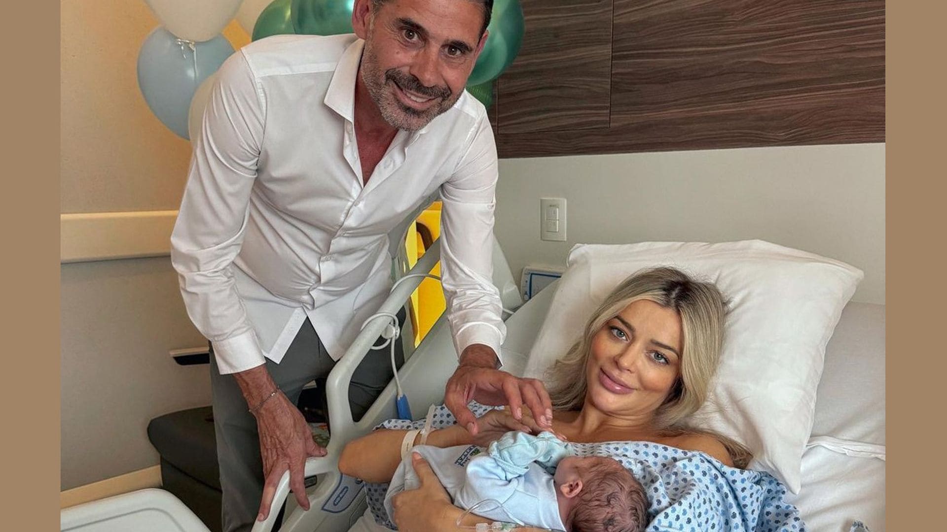 Fernando Hierro y Fani Stipkovic dan la bienvenida a su primer hijo en común