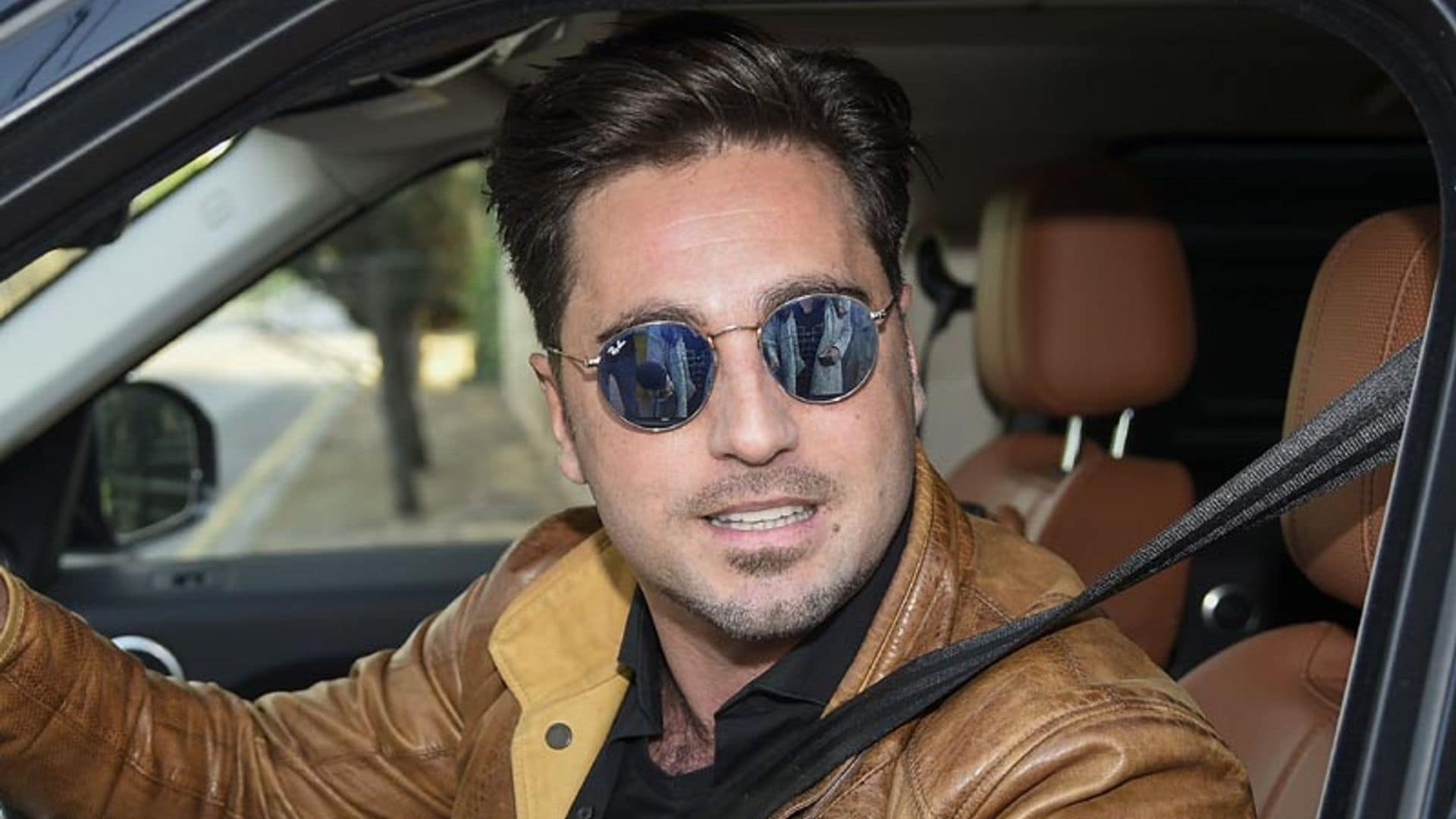 David Bustamante visita a su hija Daniella en el domicilio familiar tras las vacaciones