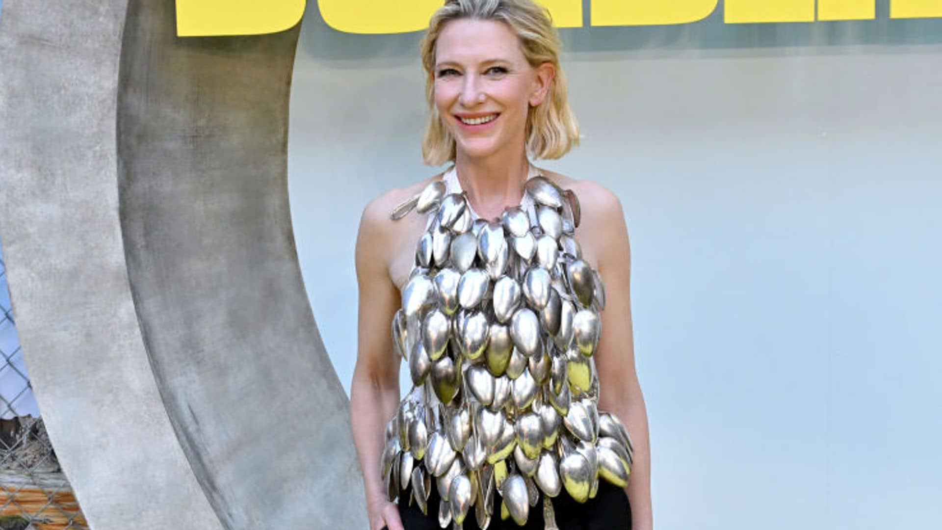 Cate Blanchett sorprende en un 'look' hecho con un material inesperado