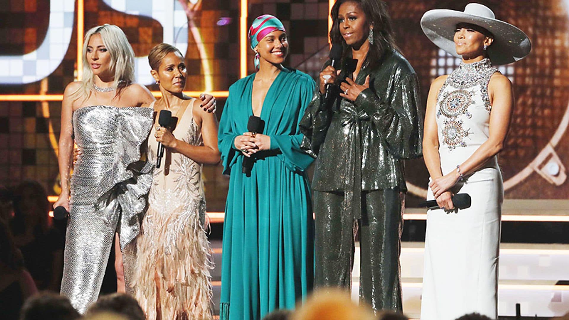 La aparición sorpresa de Michelle Obama que revolucionó los Grammy