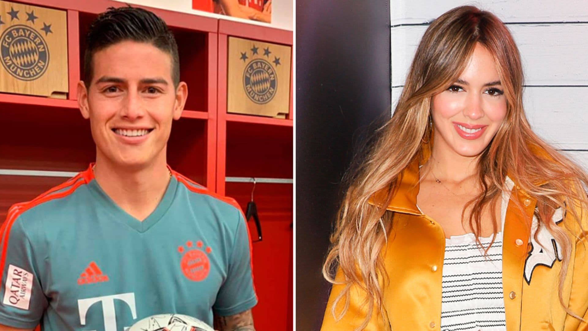 James Rodríguez y Shannon de Lima, juntos en Colombia ¡y de la mano!