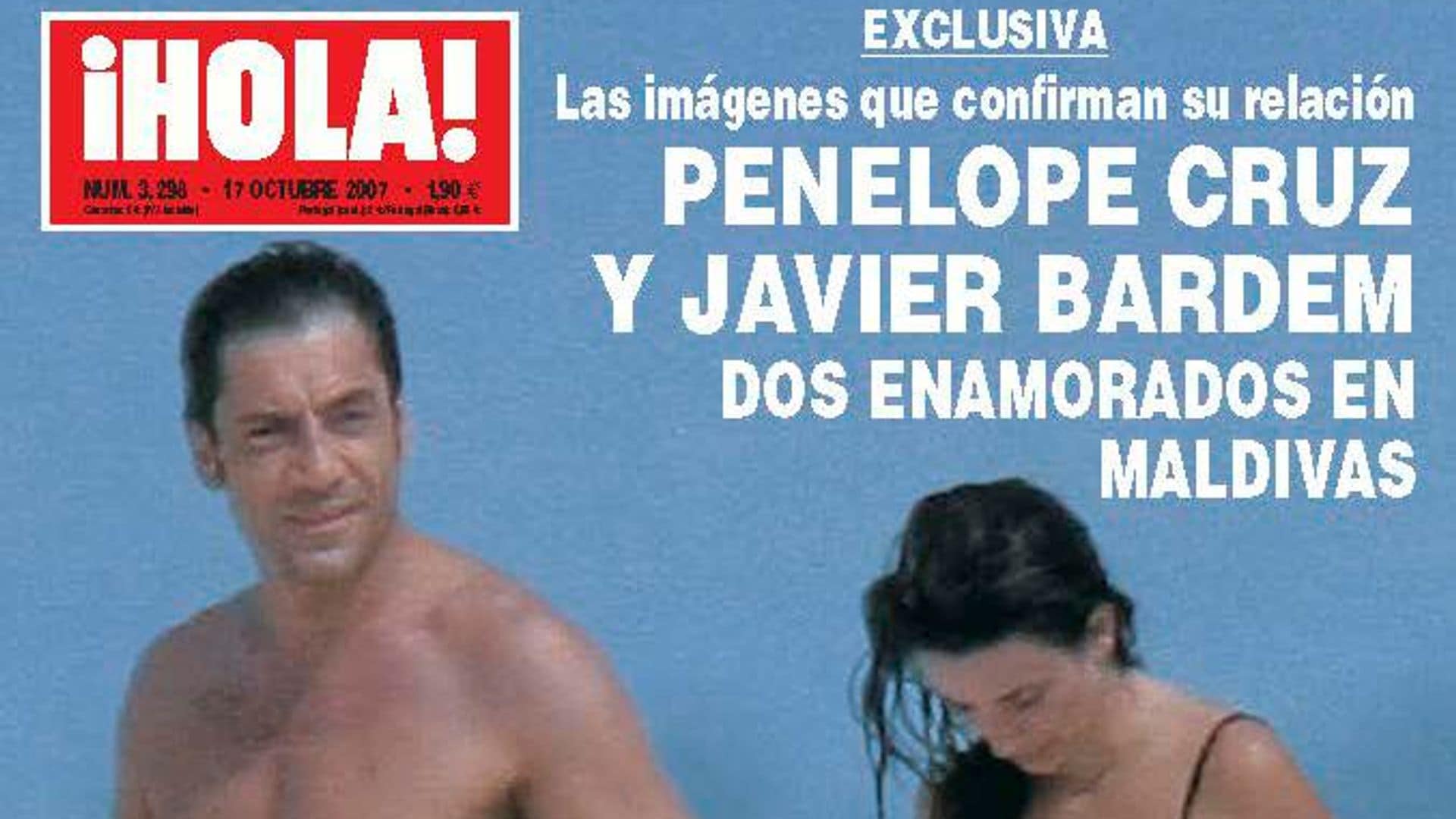 pen lope cruz y javier bardem en maldivas