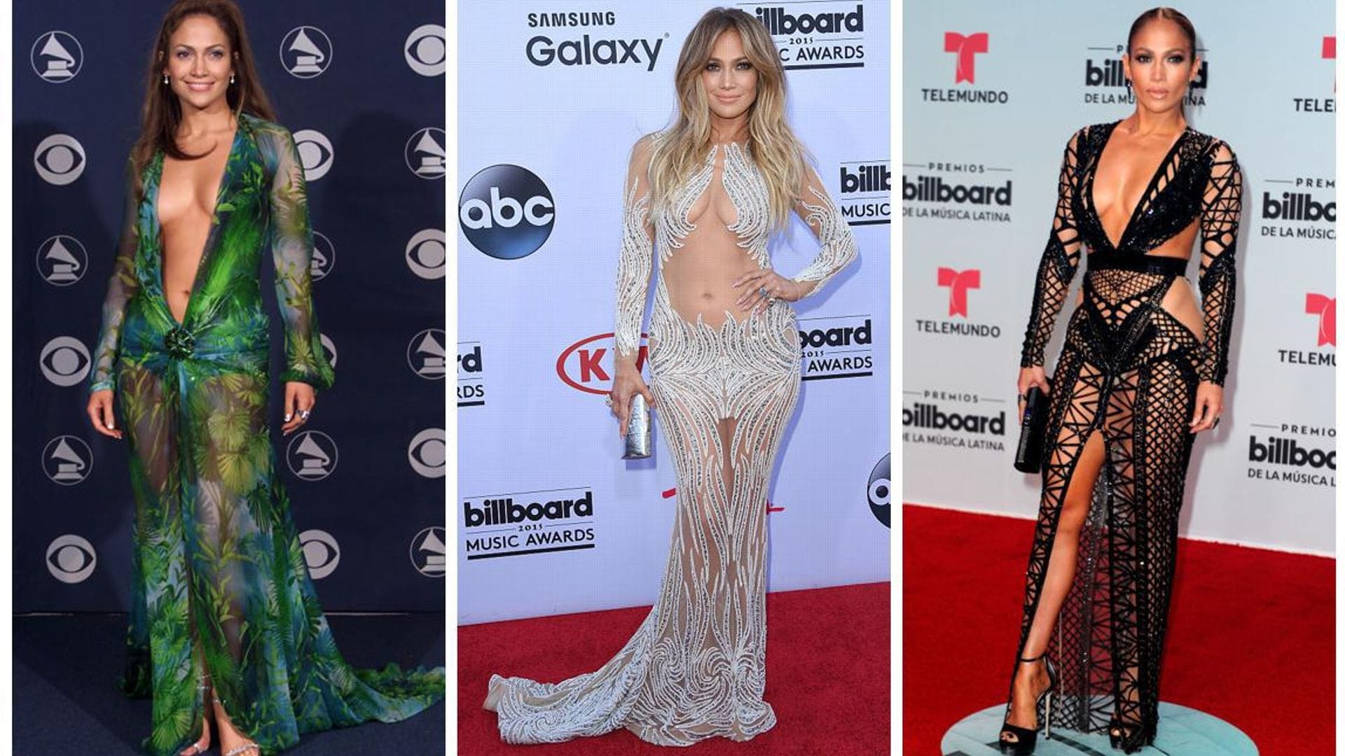 Jennifer Lopez: sus looks de alfombra roja más sensuales