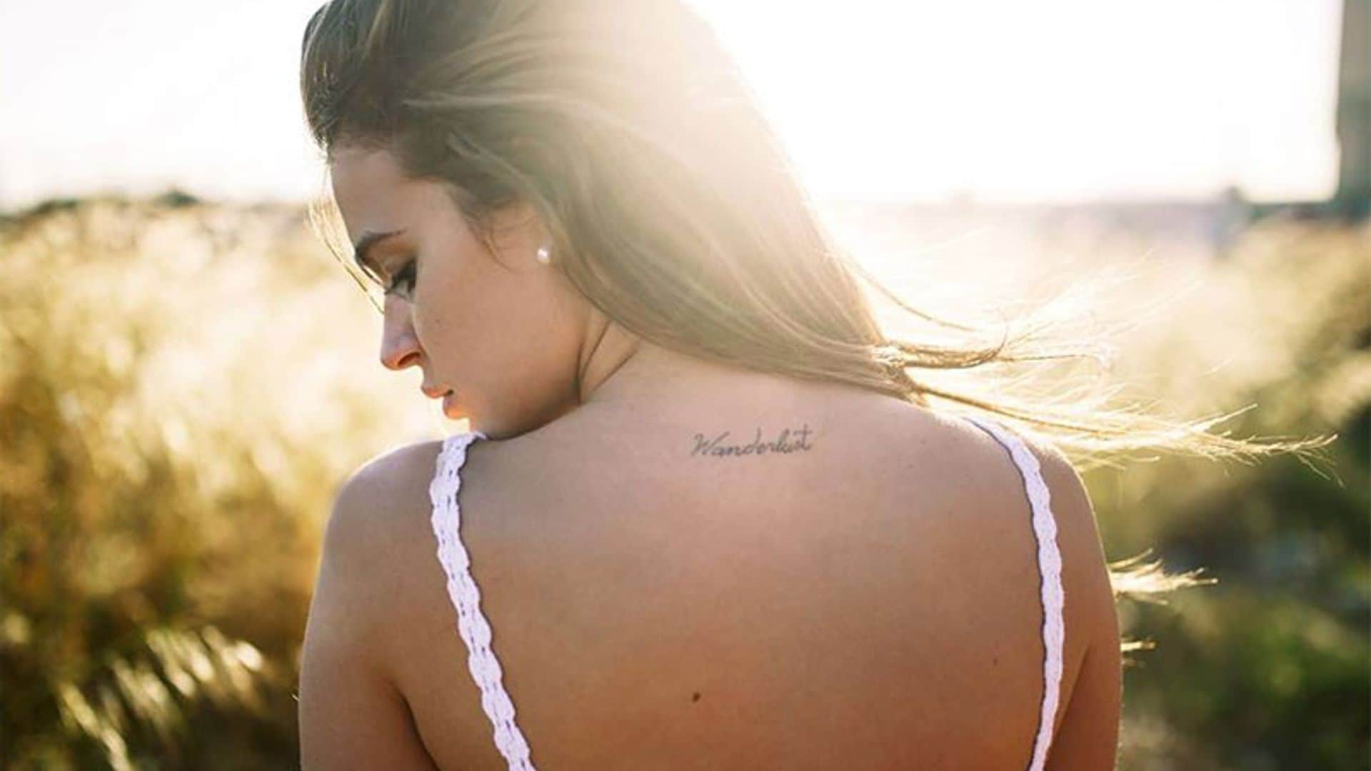 Los nuevos tatuajes de Laura Escanes y su significado