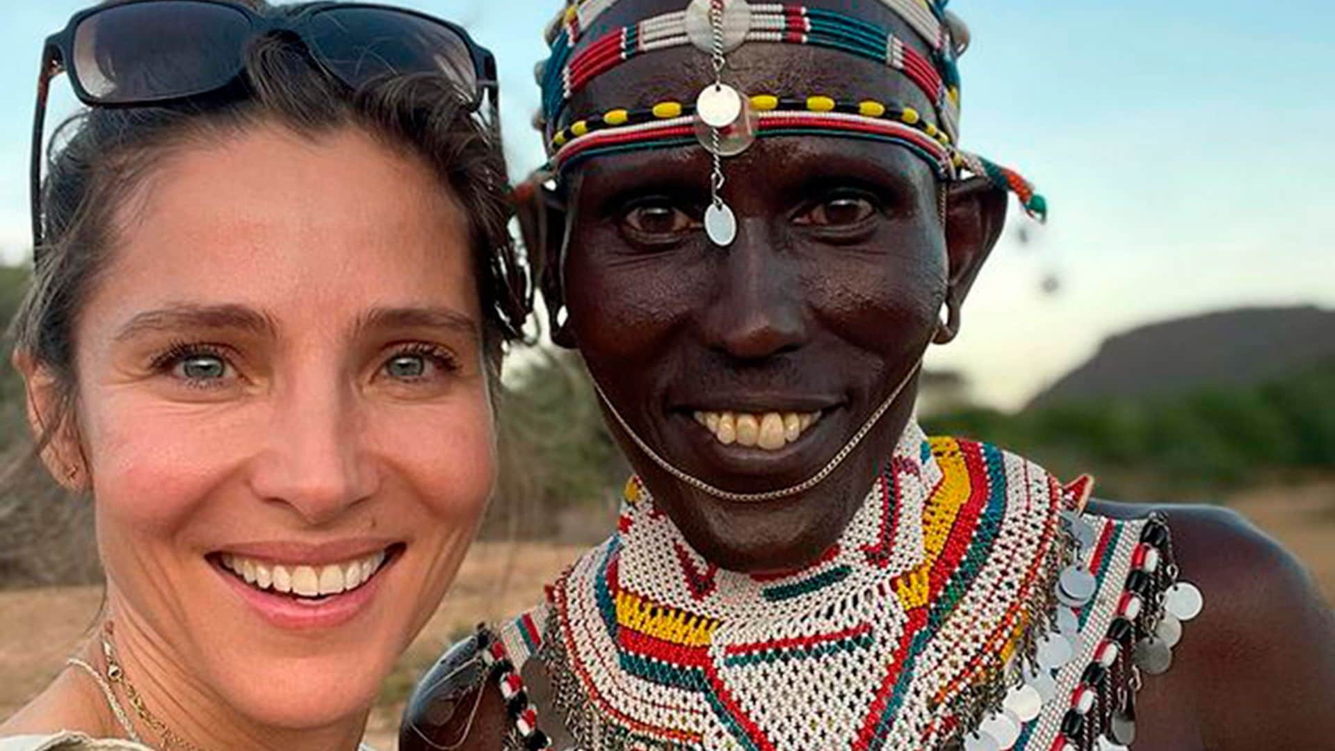 Las 'memorias de África' de Elsa Pataky a lo Meryl Streep con sus hijos, ¡entre safaris y elefantes!