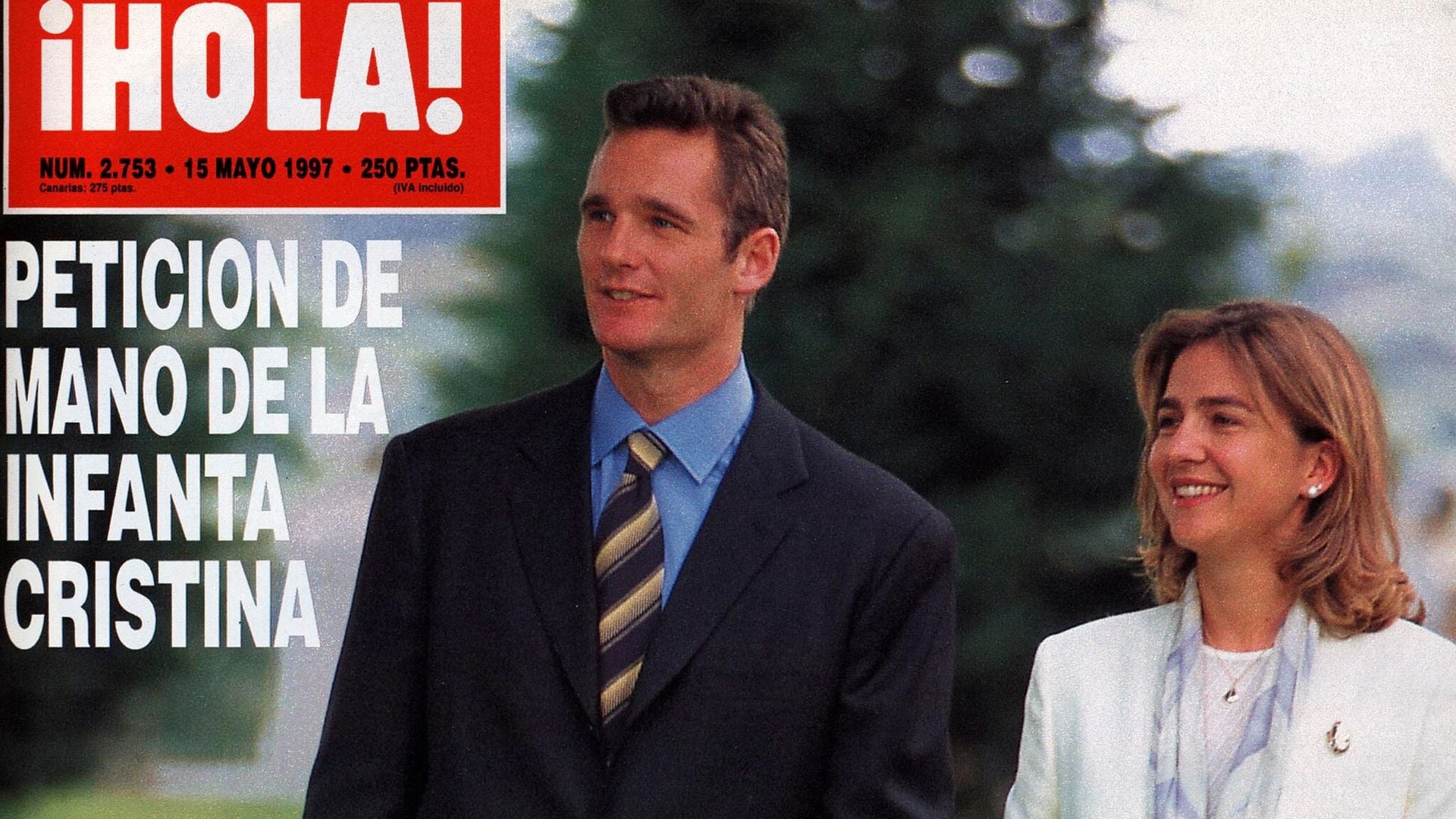 25 aniversario del compromiso de Doña Cristina e Iñaki Urdangarin: Así contó ¡HOLA! la pedida de mano de la Infanta y el jugador de balonmano