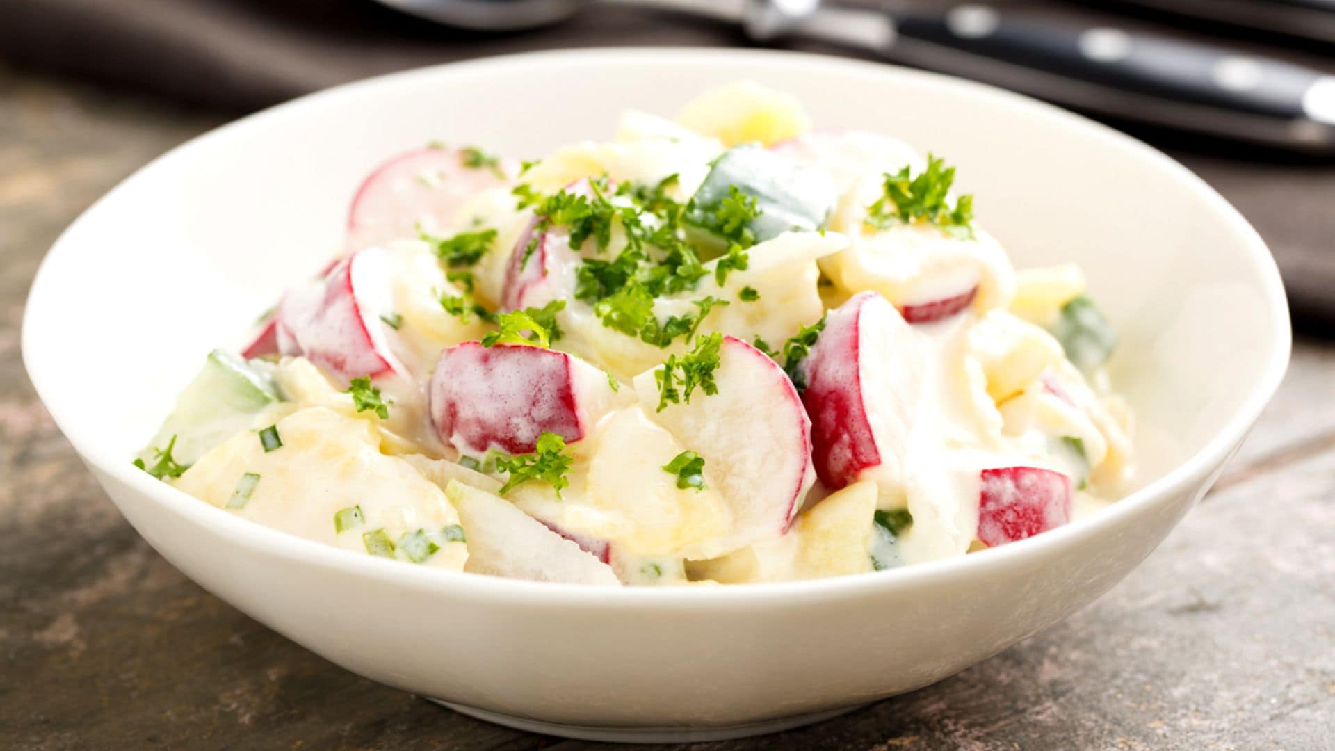 Ensalada de patatas (al estilo del norte de Alemania)