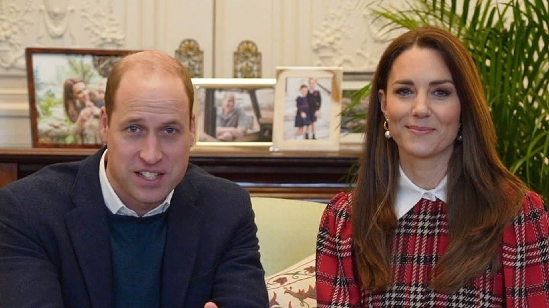 Los retratos familiares que ahora adornan las videollamadas de los duques de Cambridge