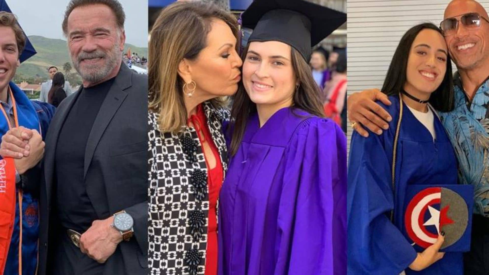 Famosos que orgullosamente han presumido las graduaciones de sus hijos