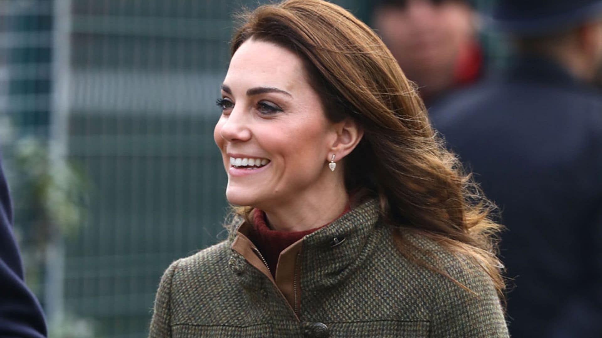 Por fin vemos la misteriosa chaqueta 'tweed' de Kate Middleton