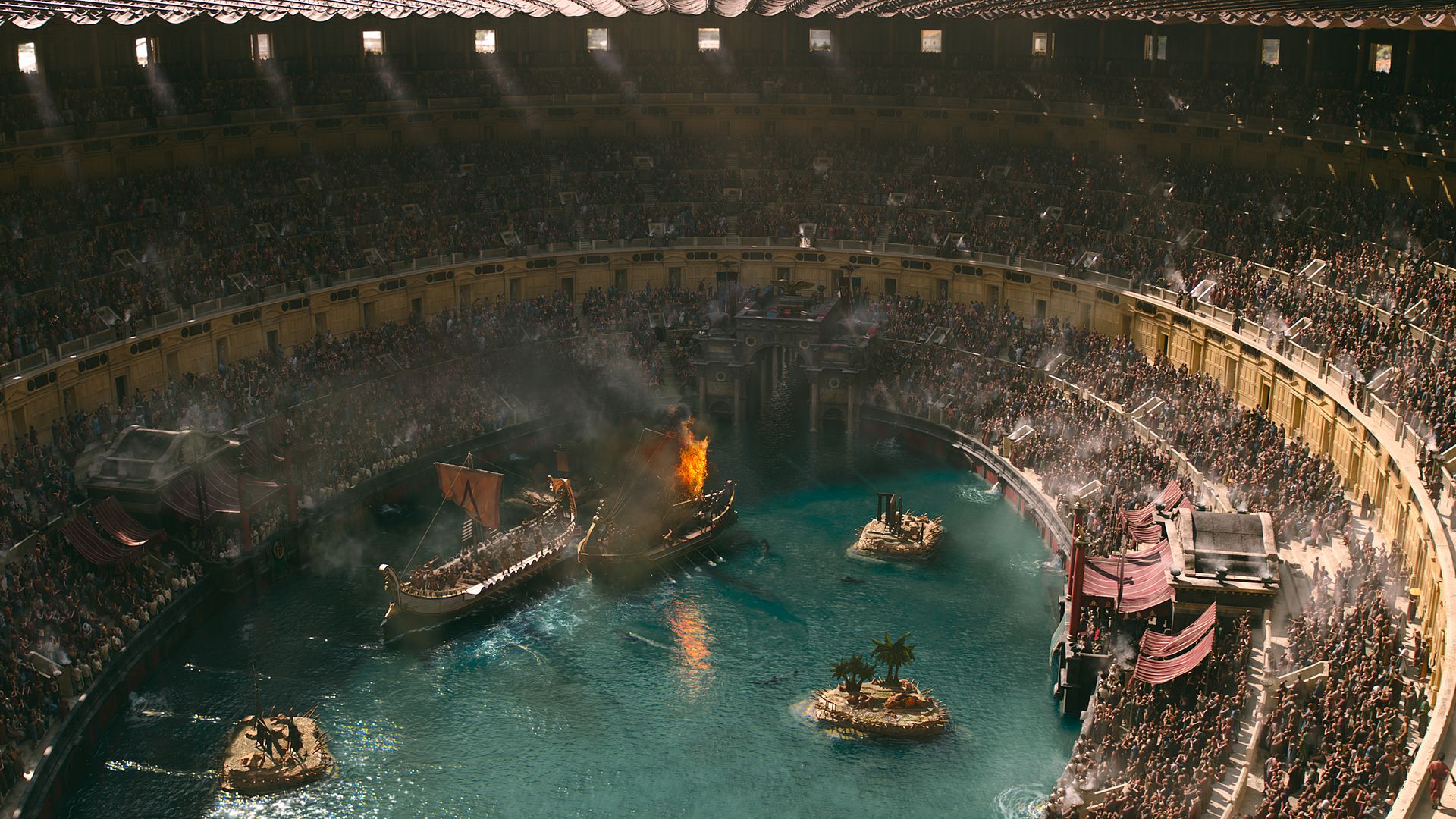 ¿Tiburones en el Coliseo? La increíble verdad detrás de la batalla naval de 'Gladiator II'