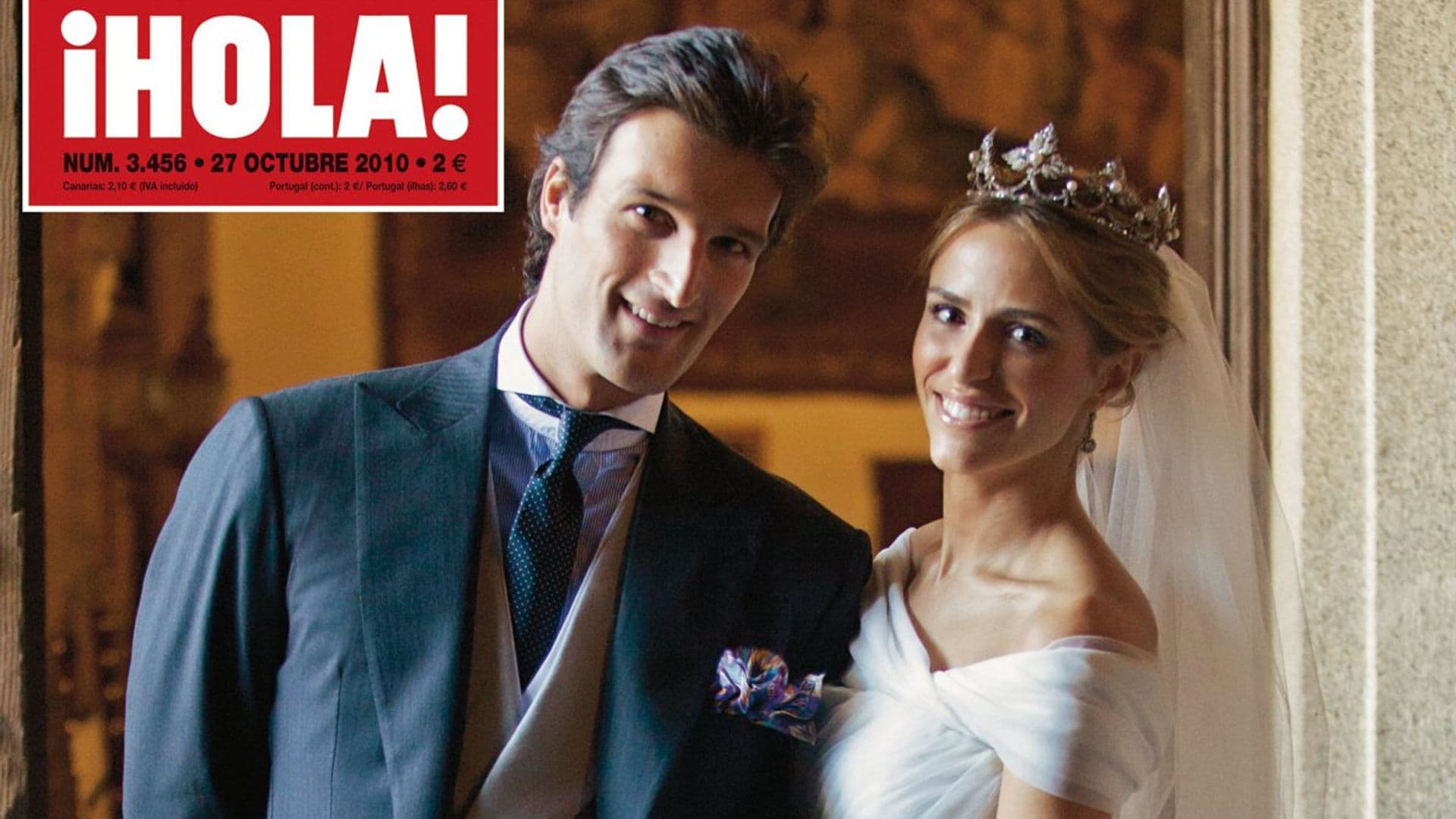 Rafael de Medina y Laura Vecino cumplen 11 años de casados: Así fue su aristocrática boda