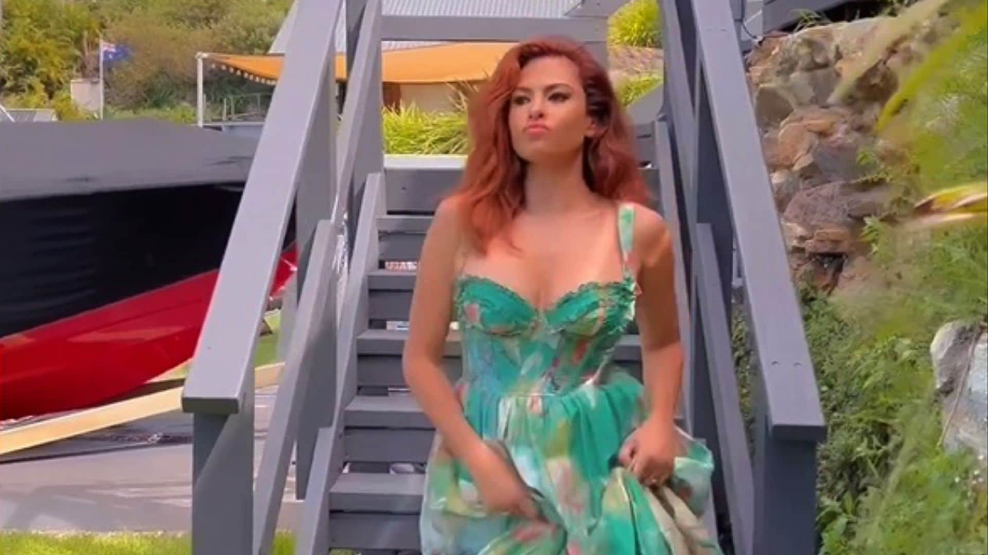 Eva Mendes se suma a la tendencia y se marca un divertidísimo baile al estilo 'Barbie'