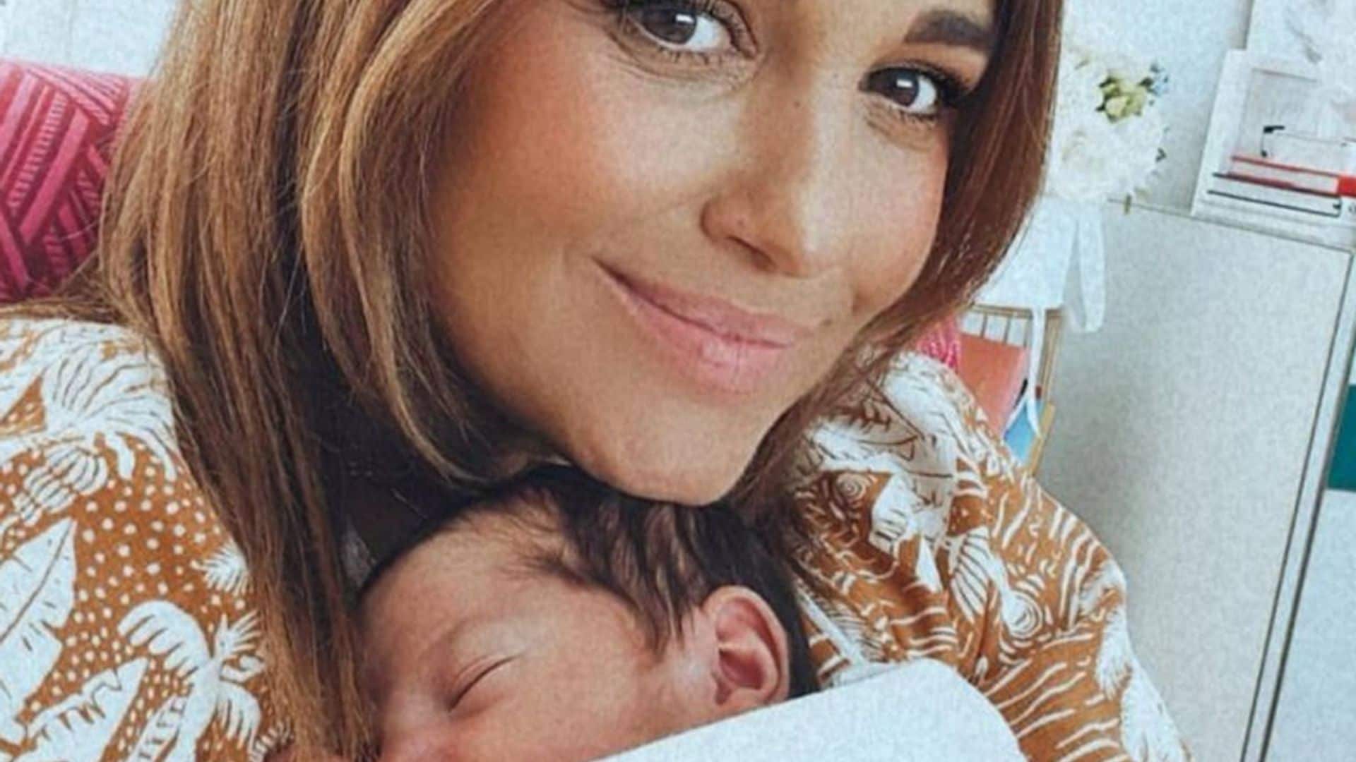 paula echevarr a con su beb miguel lactancia materna 