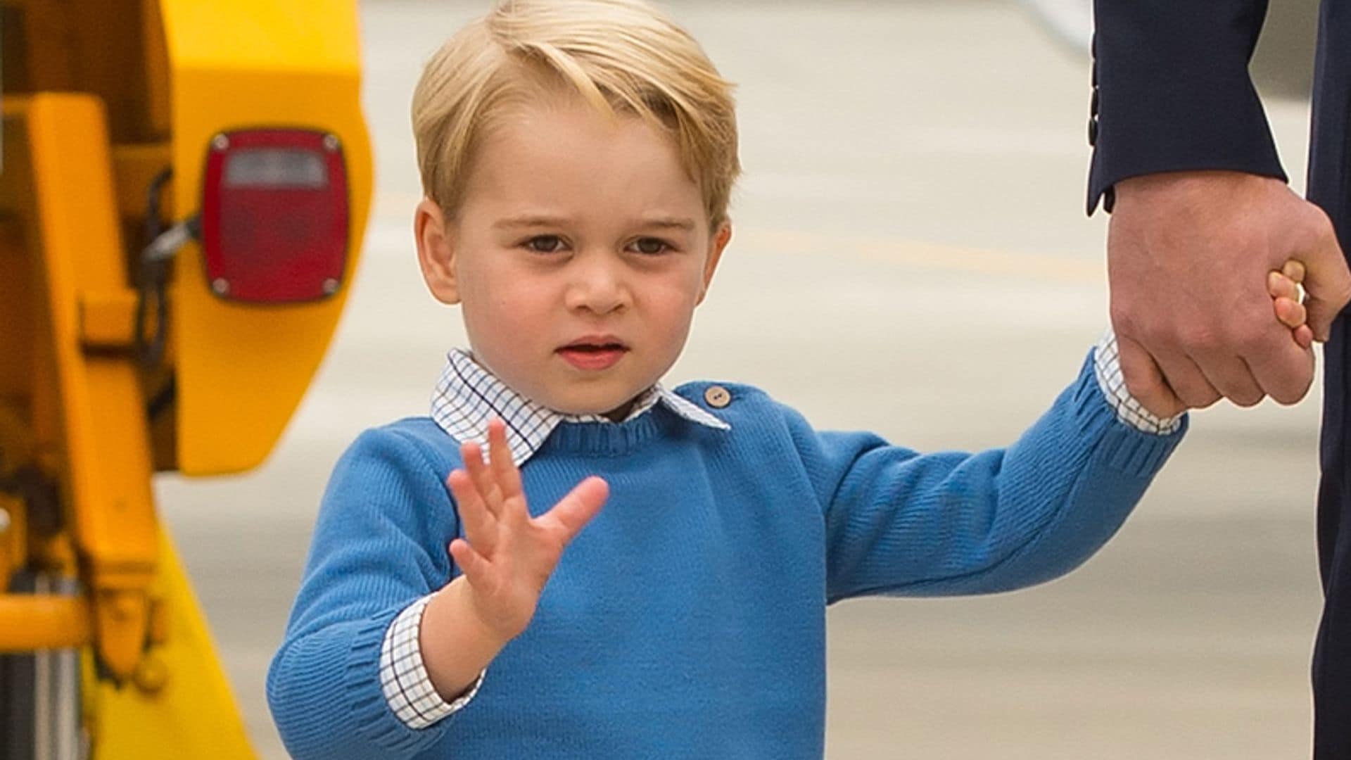 Tras las palomas o los tractores, esta es la nueva 'obsesión' del príncipe George