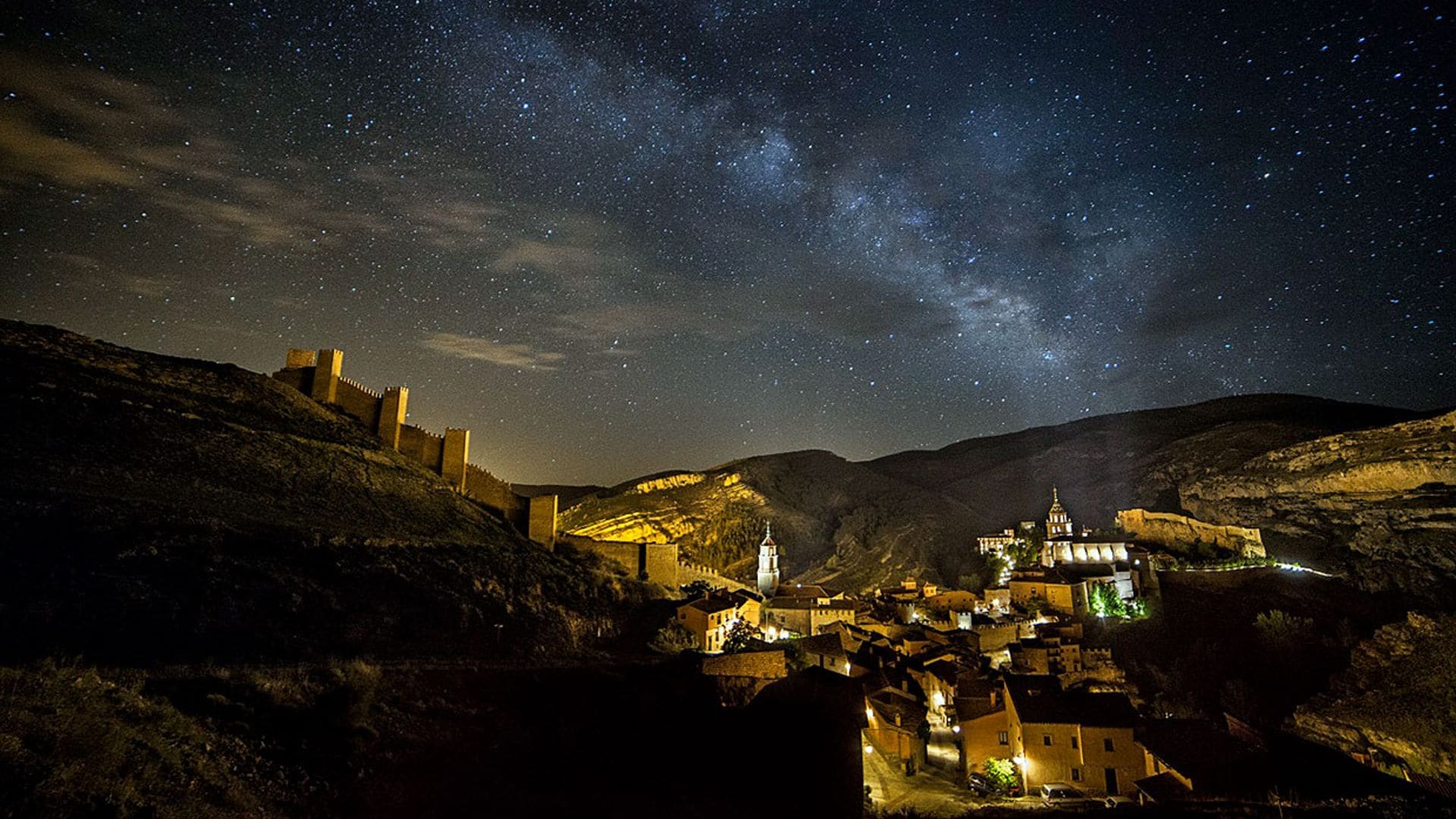 albarracin via lactea estrellas