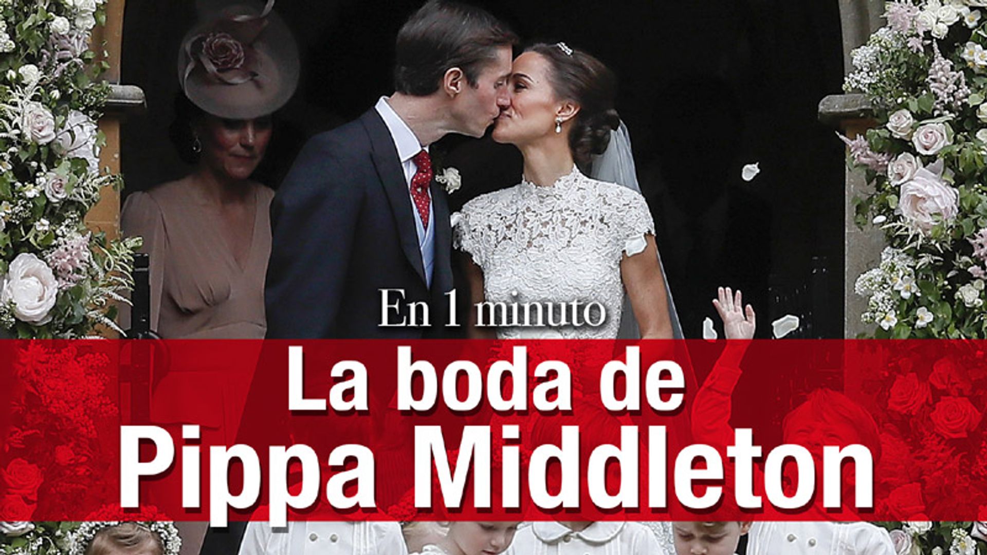 La emocionante llegada, el beso, el adiós de George… ¡en vídeo!