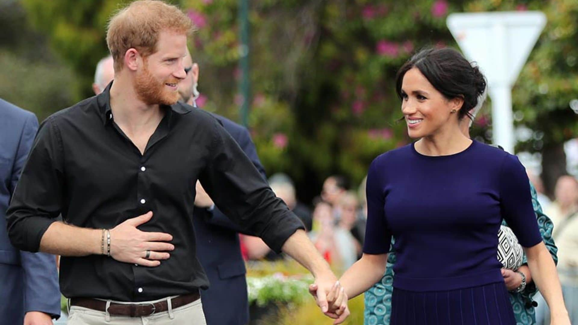 El príncipe Harry comparte la foto más tierna que le hizo a Meghan en Australia