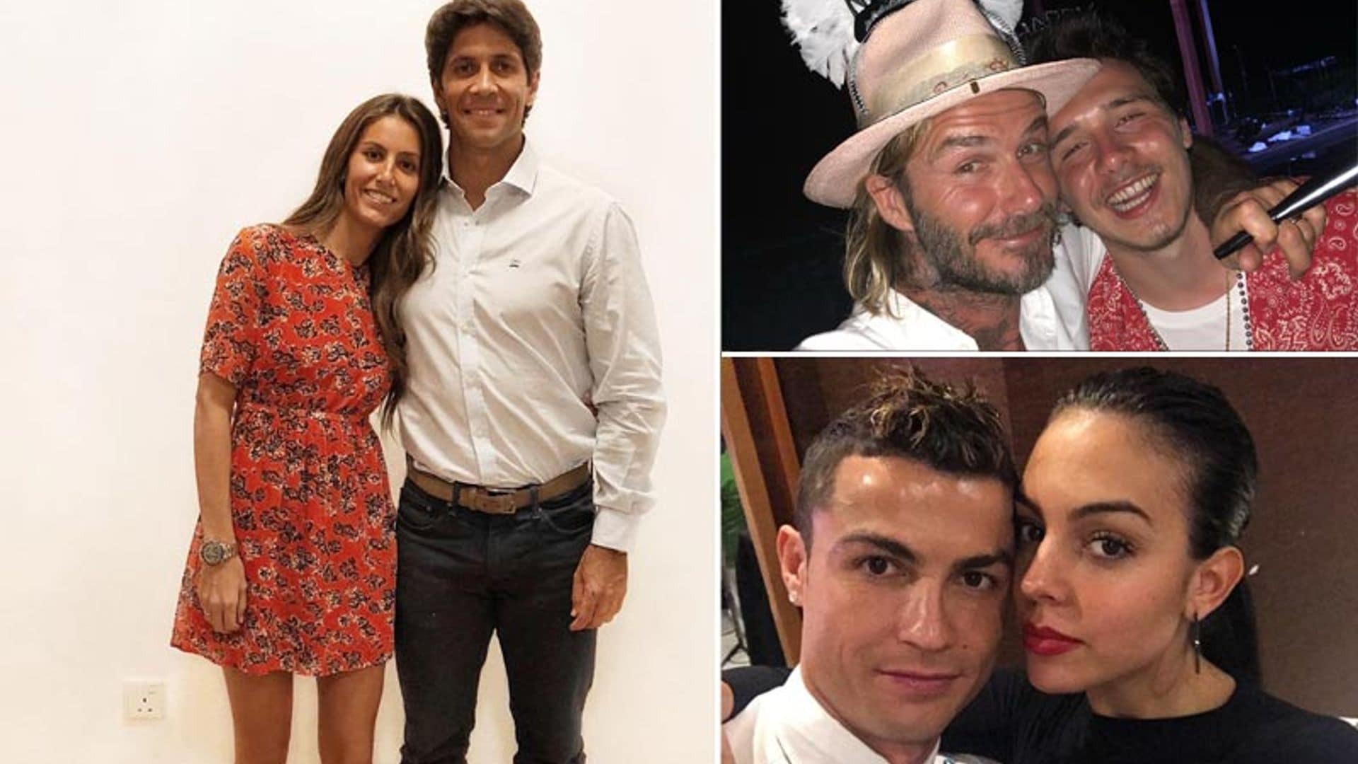 ¡Bienvenido 2018! Shakira, Ana Boyer. Ronaldo, David Beckham... así nos han felicitado el año