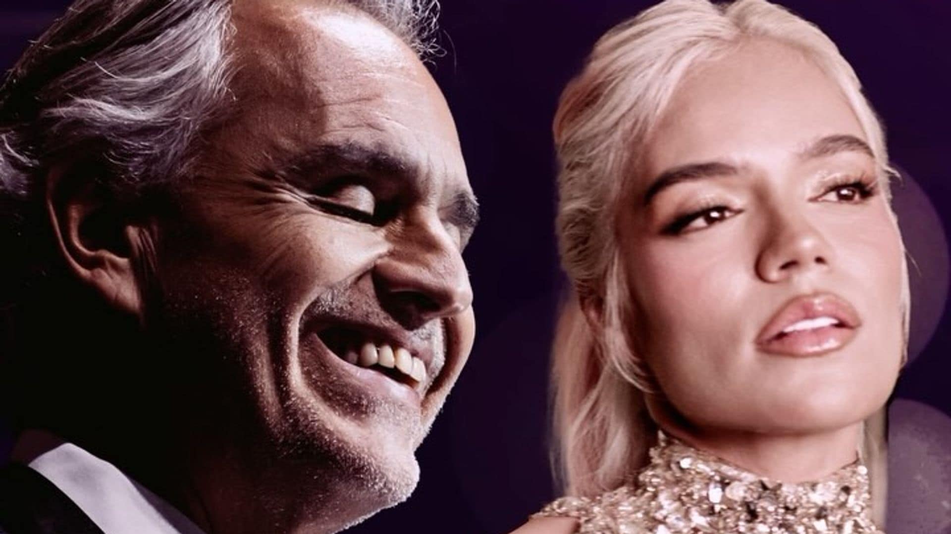 Andrea Bocelli y Karol G hacen una nueva versión de 'Vivo por ella'