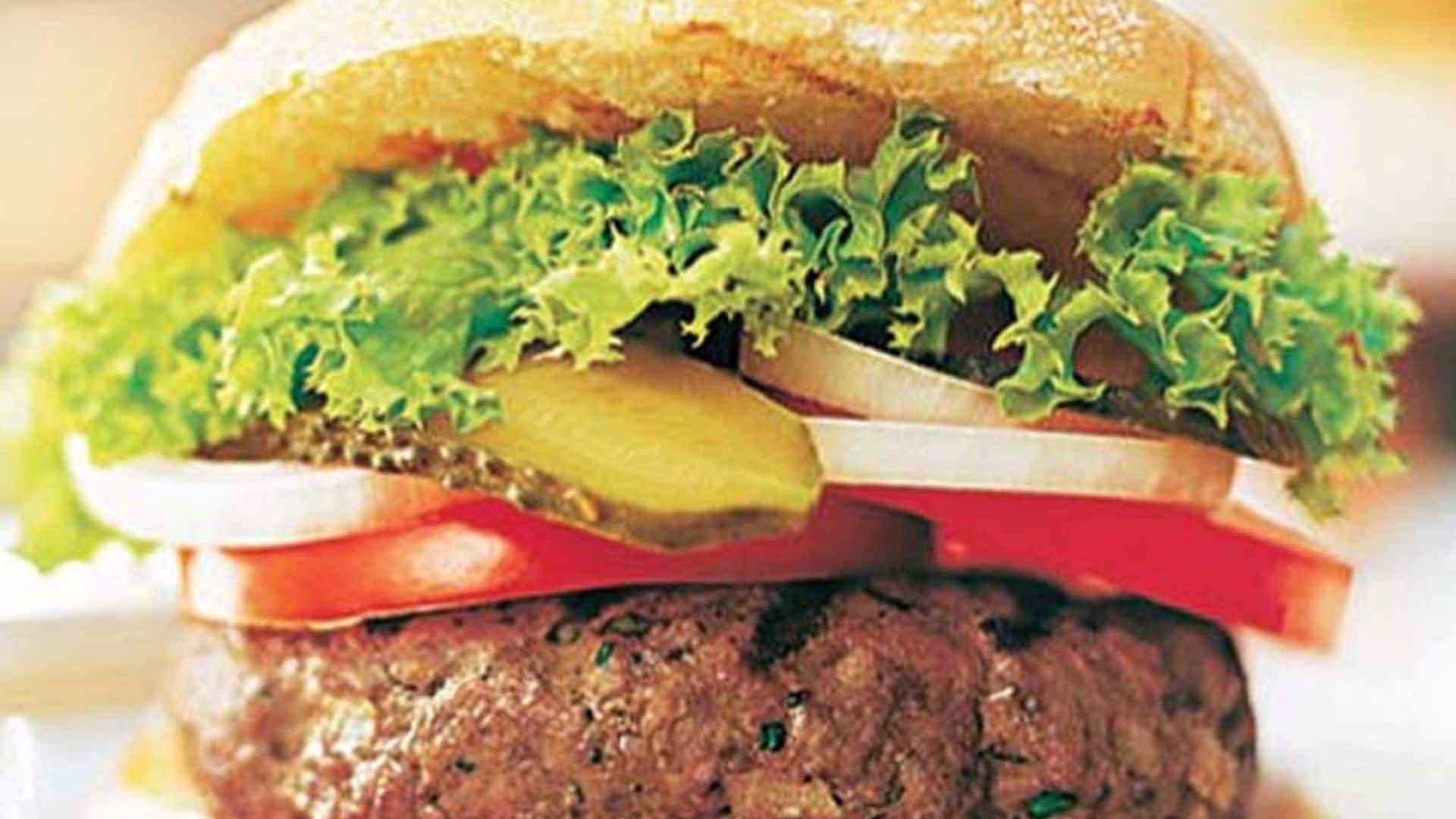 La genuina hamburguesa americana