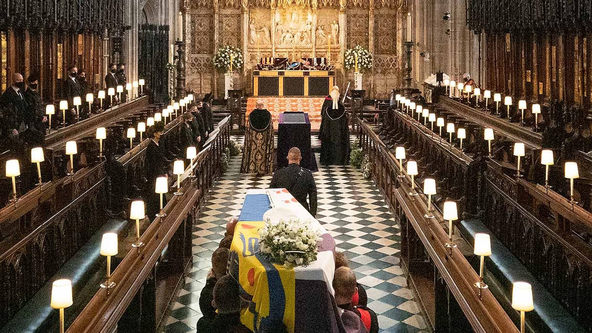 El deán de Windsor y el arzobispo de Canterbury han oficiado el funeral del duque de Edimburgo