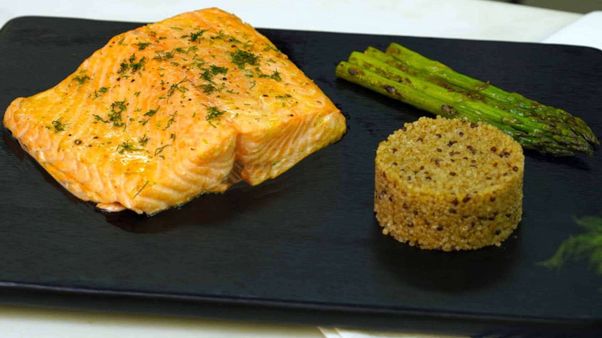 Salmón al horno