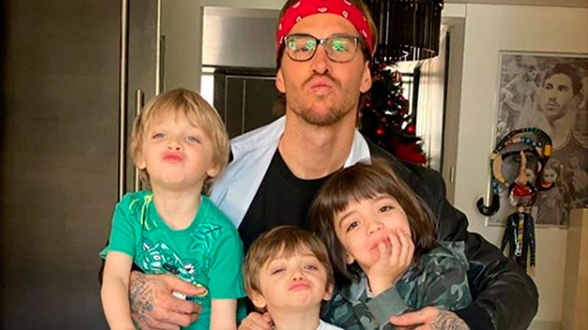 ¿Tras los pasos de papá? Sergio Ramos, el mejor entrenador para sus hijos