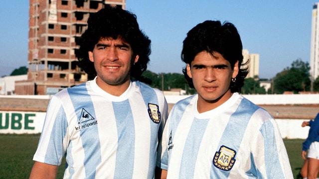 hugo y diego maradona