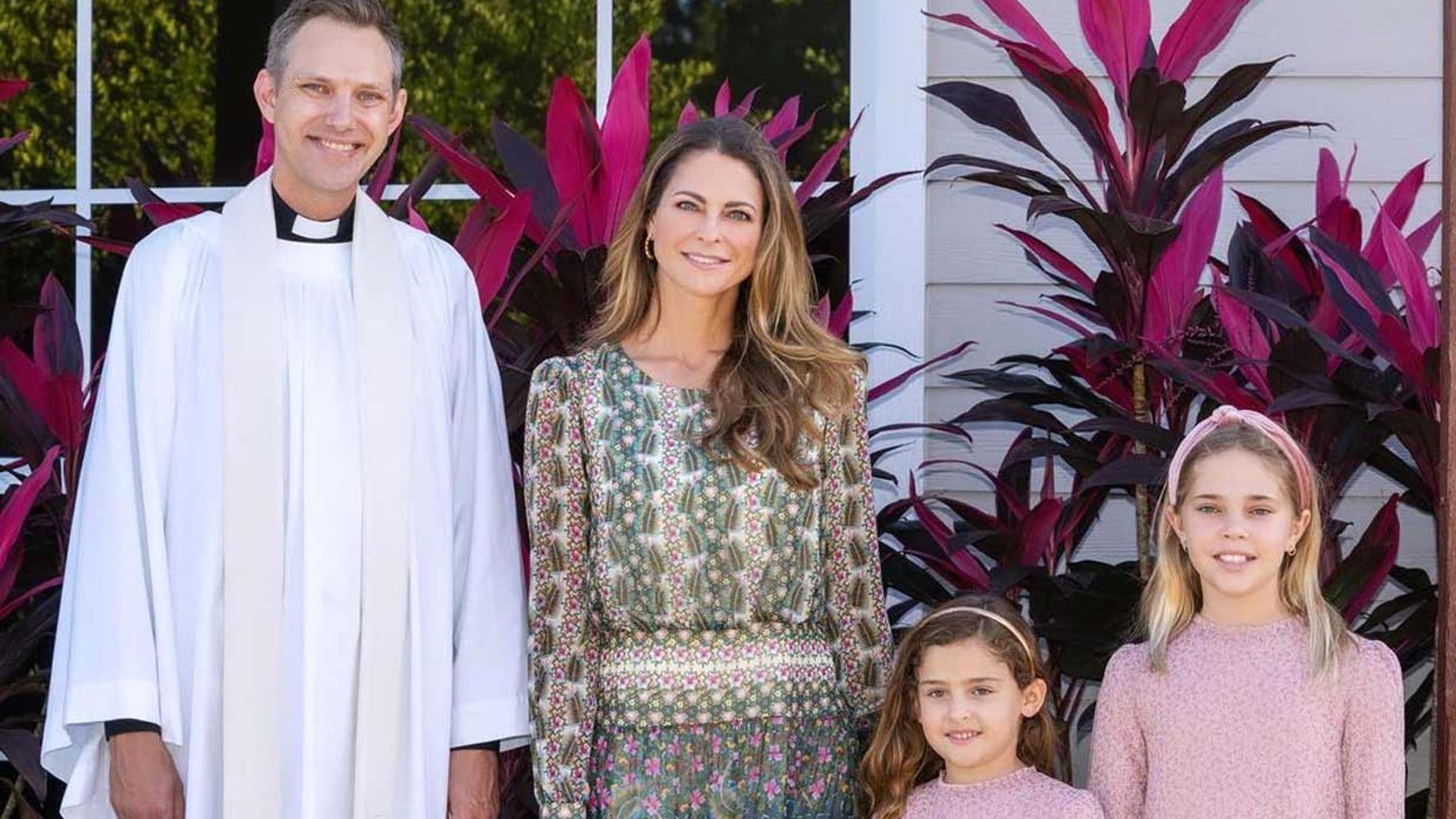 Magdalena de Suecia y sus hijas se adelantan a las navidades en Florida sin olvidar las tradiciones escandinavas