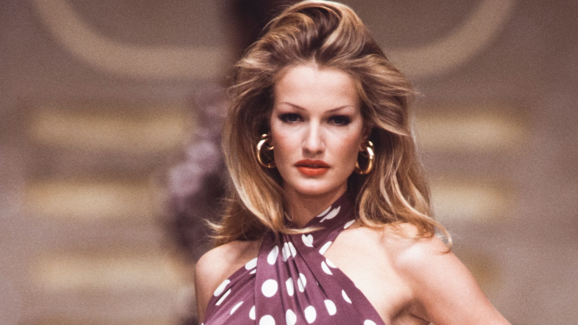 La modelo Karen Mulder 