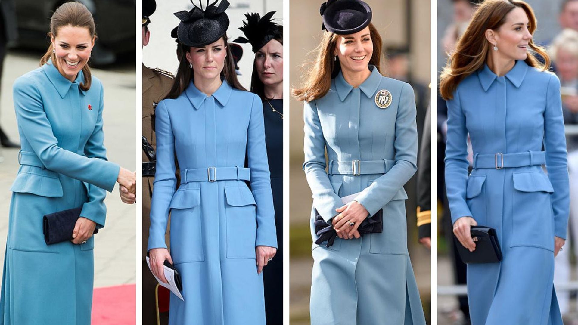 11 abrigos que Kate Middleton ha repetido en dos, tres y hasta cuatro ocasiones