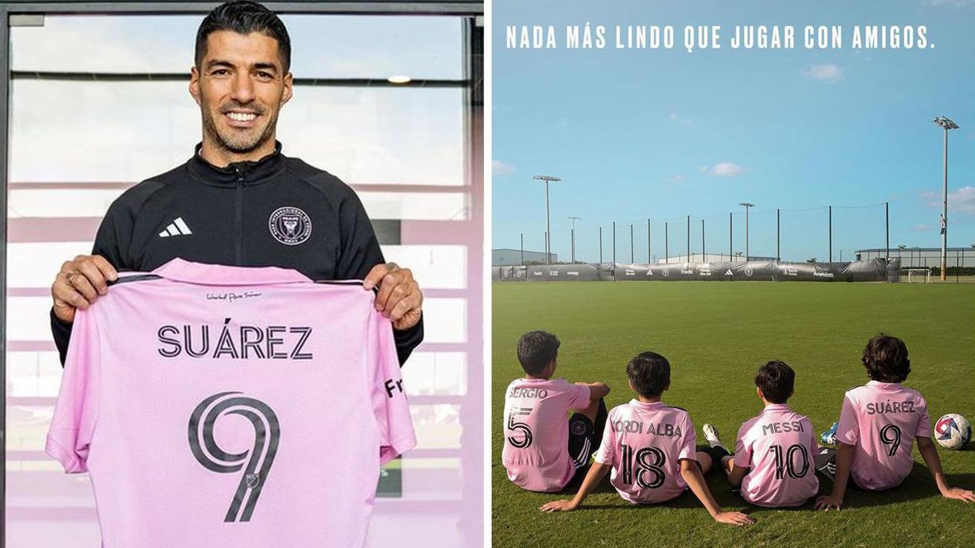 Luis Suárez se une a sus amigos Lionel Messi, Sergio Busquets y Jordi Alba en el Inter Miami