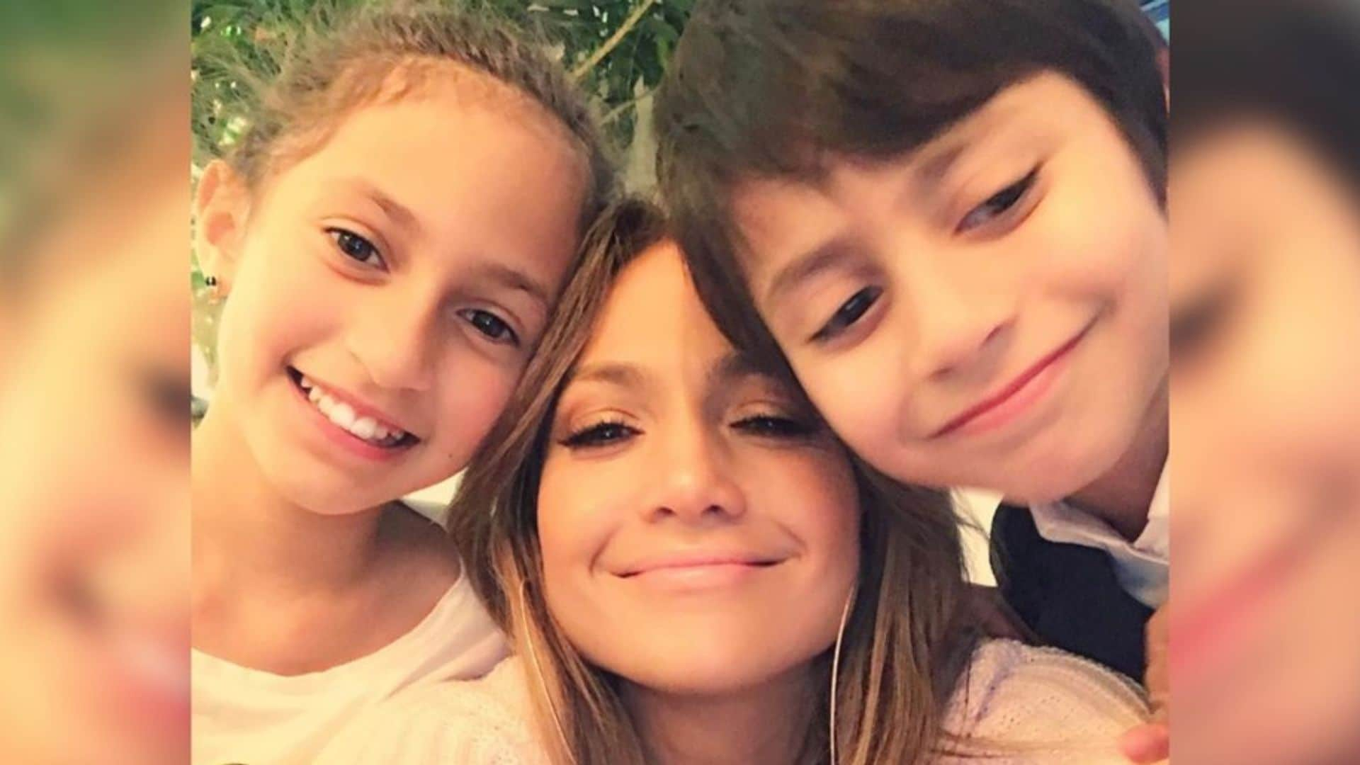 Jennifer Lopez habla sobre la petición de su hija de ir al colegio y no ser educada en casa