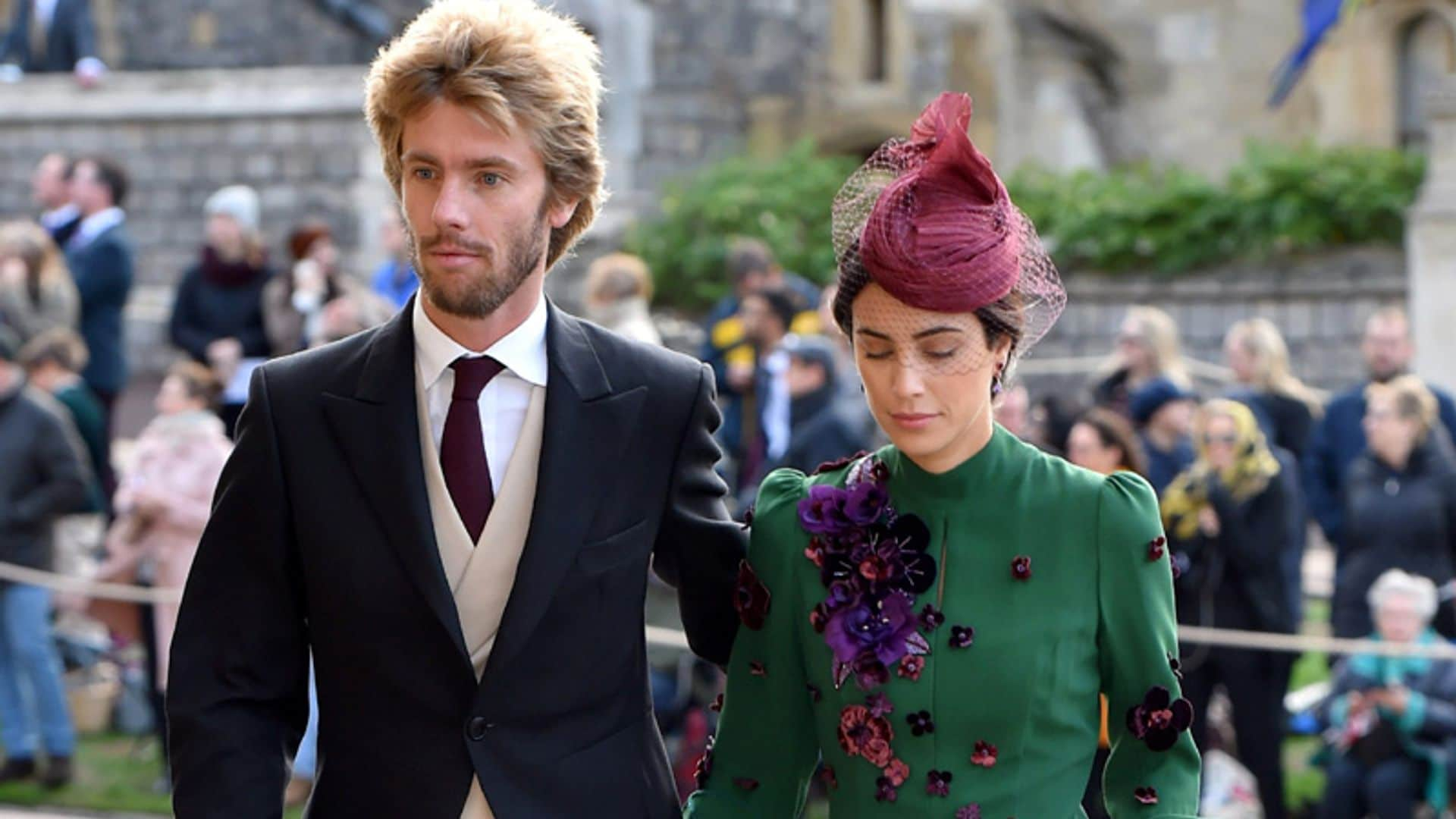 Alessandra de Osma y Christian de Hannover, la representación 'más española' en la boda de Eugenia de York