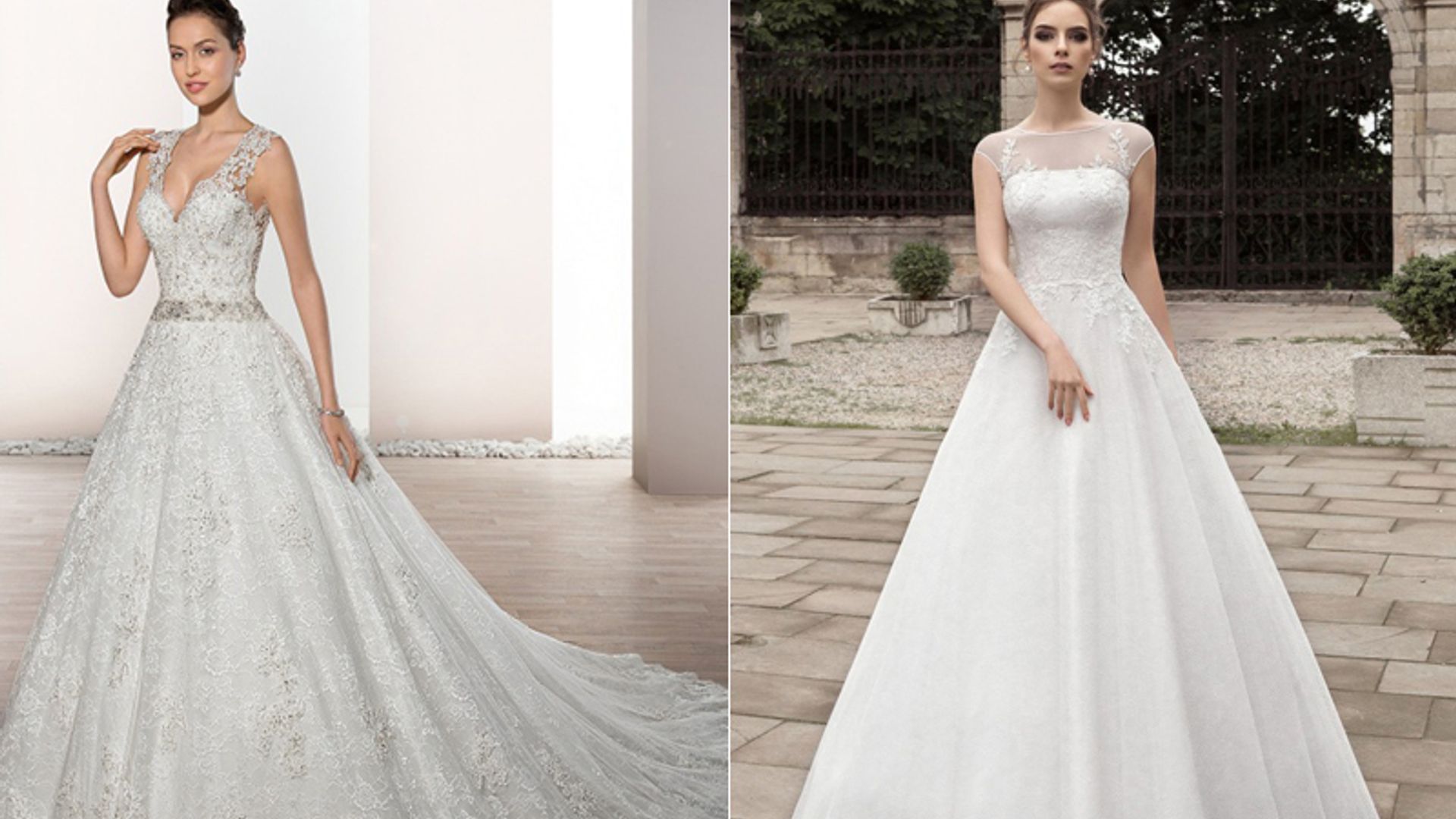 Vestidos de novia de corte princesa para una boda de ensueño