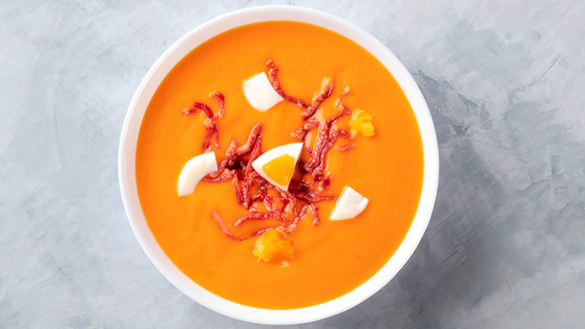 Salmorejo de manzana en Thermomix