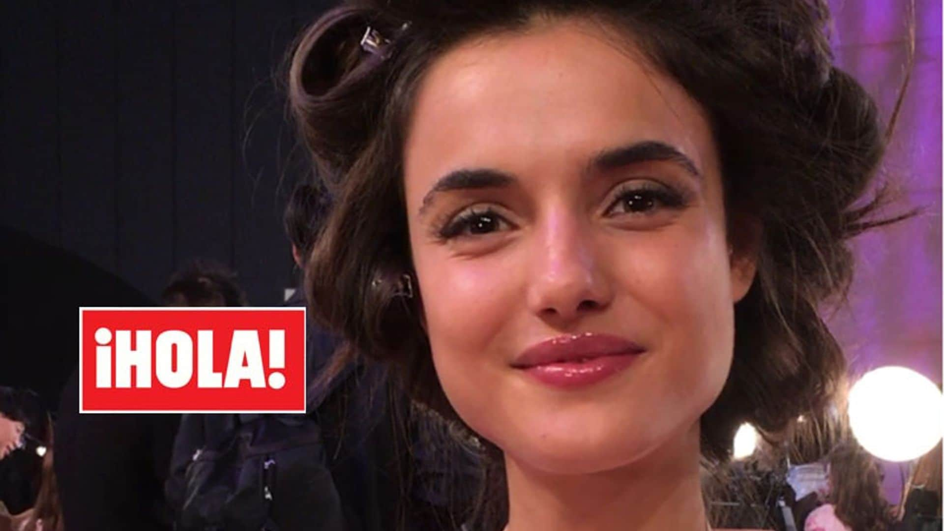 Blanca Padilla, para Hola.com en el 'backstage' de Victoria's Secret: ¿qué nos ha contado?