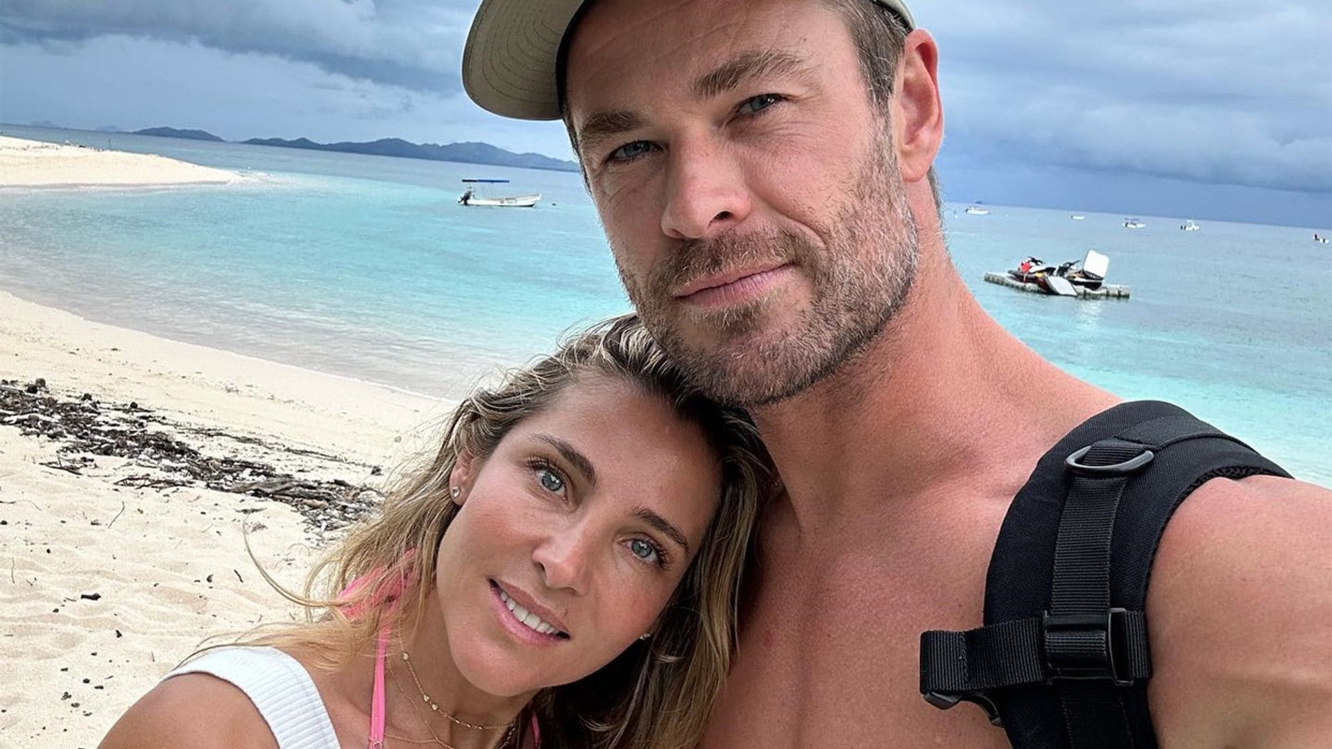 Elsa Pataky vuelve a vestirse de blanco 12 años después de su boda con Chris Hemsworth