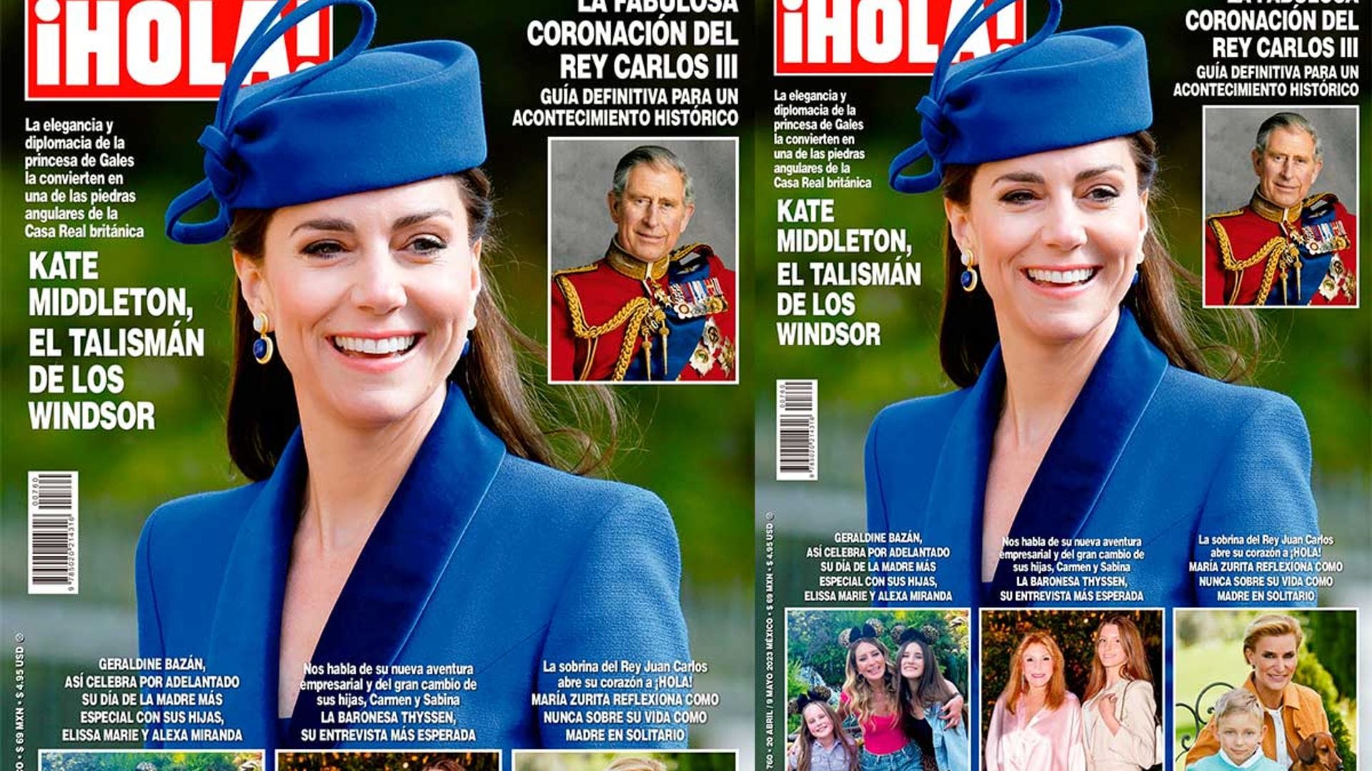 En ¡HOLA!, Kate Middleton, el talismán de los Windsor