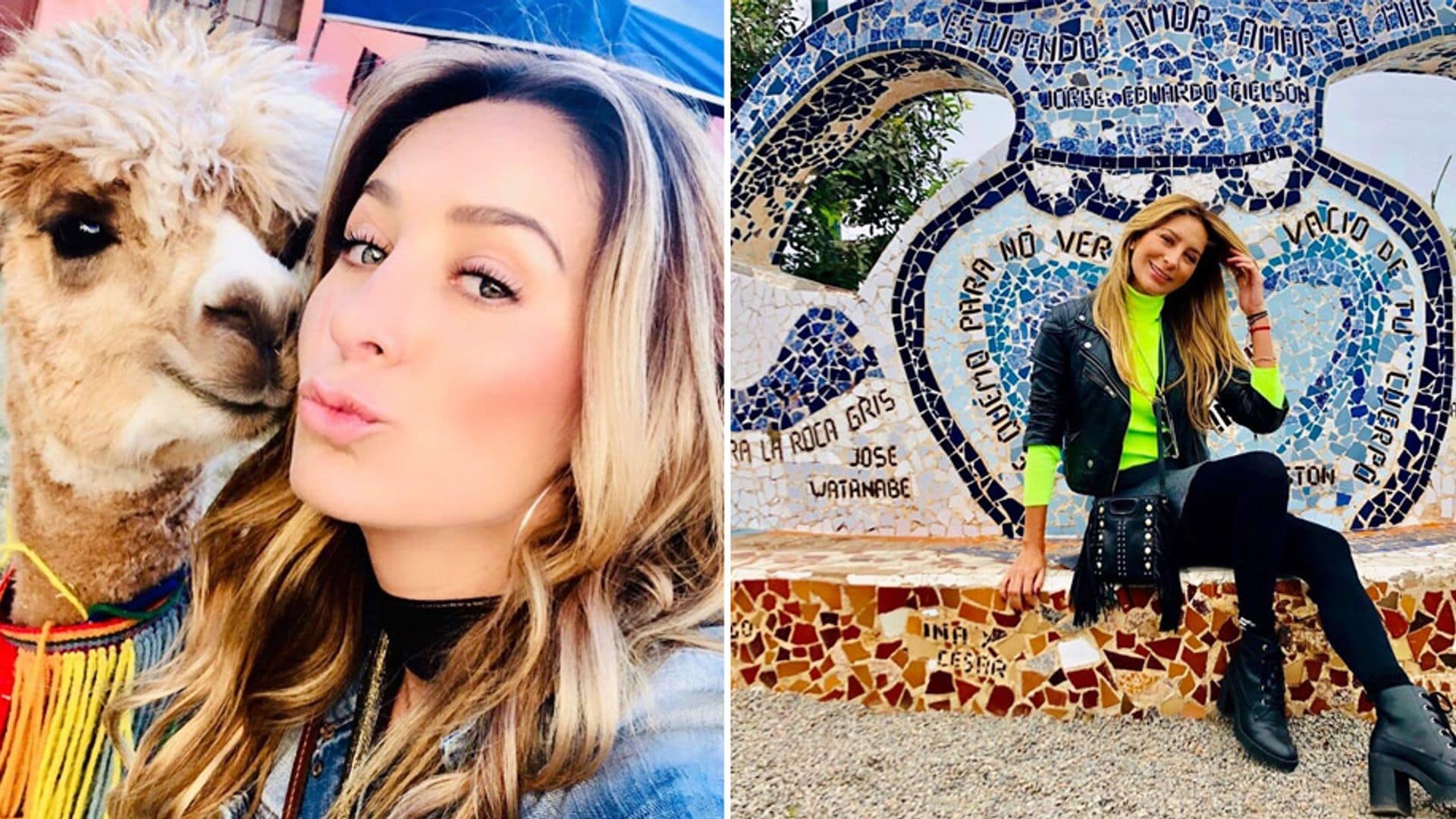 Geraldine Bazán y su mensaje de amor en sus vacaciones con sus hijas en Perú