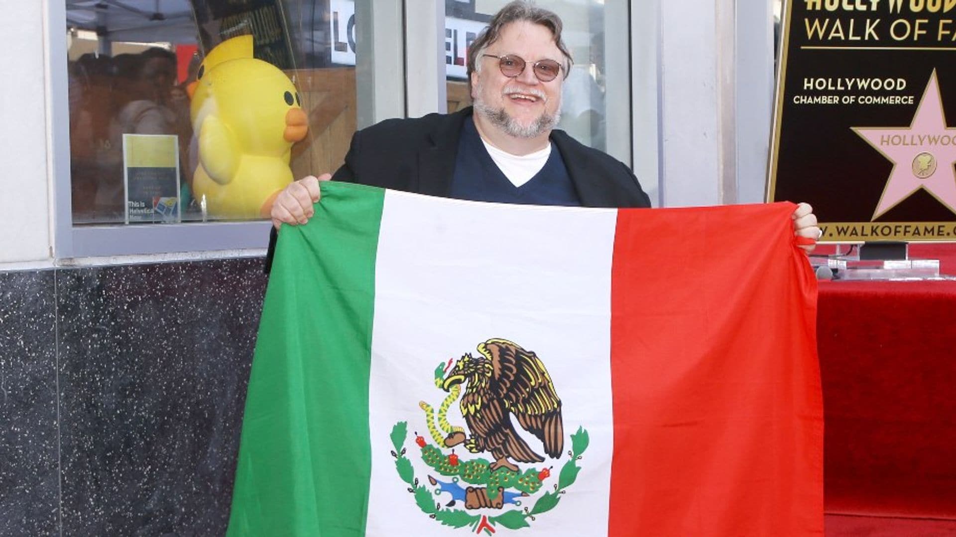 'Soy mexicano y soy inmigrante', Guillermo del Toro recibe su estrella en el paseo de la fama