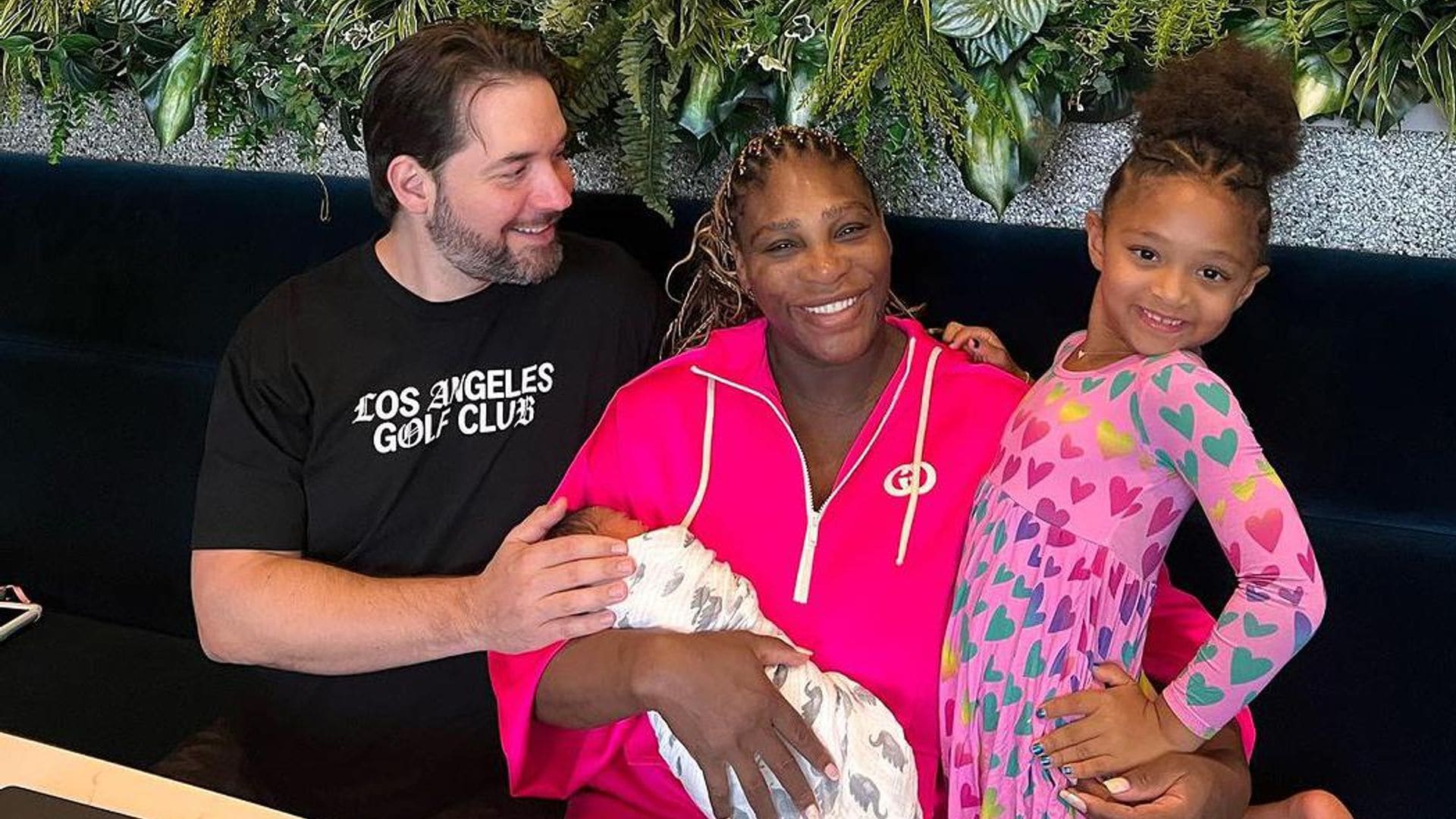 Serena Williams da la bienvenida a su segunda y hija y la presenta con un adorable video